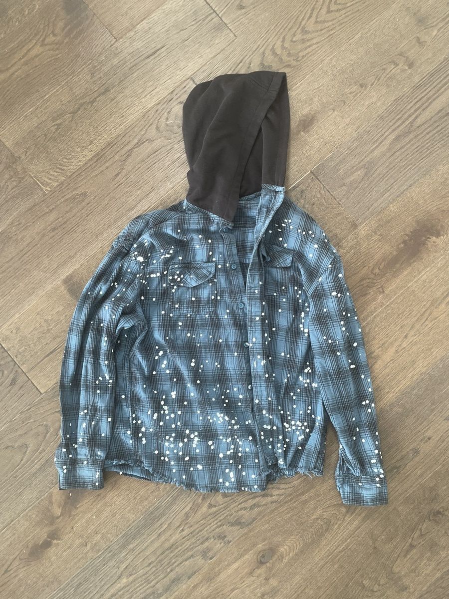 Fashion Nova Paint splatter Fashion Nova Button Hoodie Size US L / EU 52-54 / 3 - 1 Thumbnail