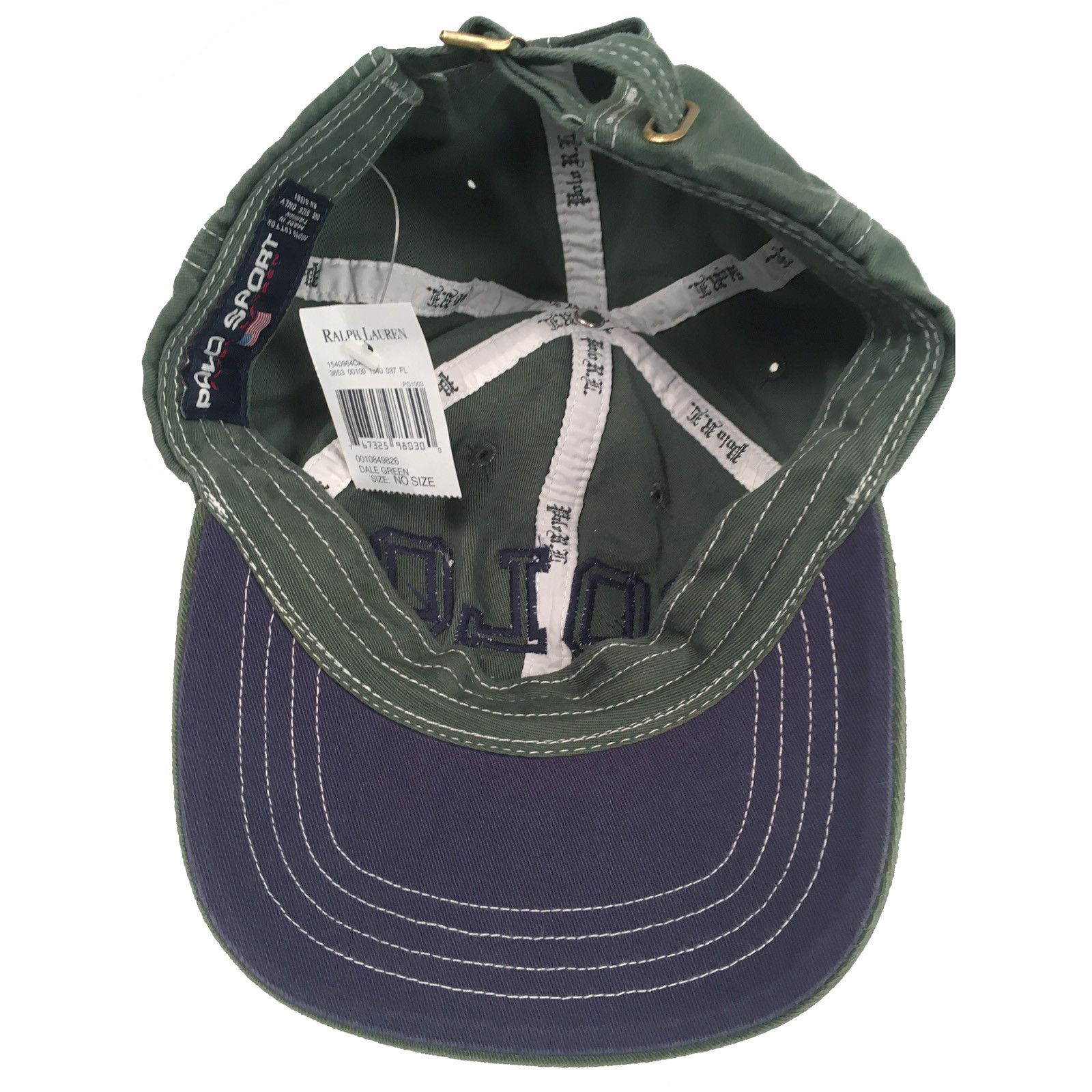 Polo Ralph Lauren NEW 2003 Vintage Polo Sport Ralph Lauren Baseball Hat! Green Size ONE SIZE - 2 Thumbnail