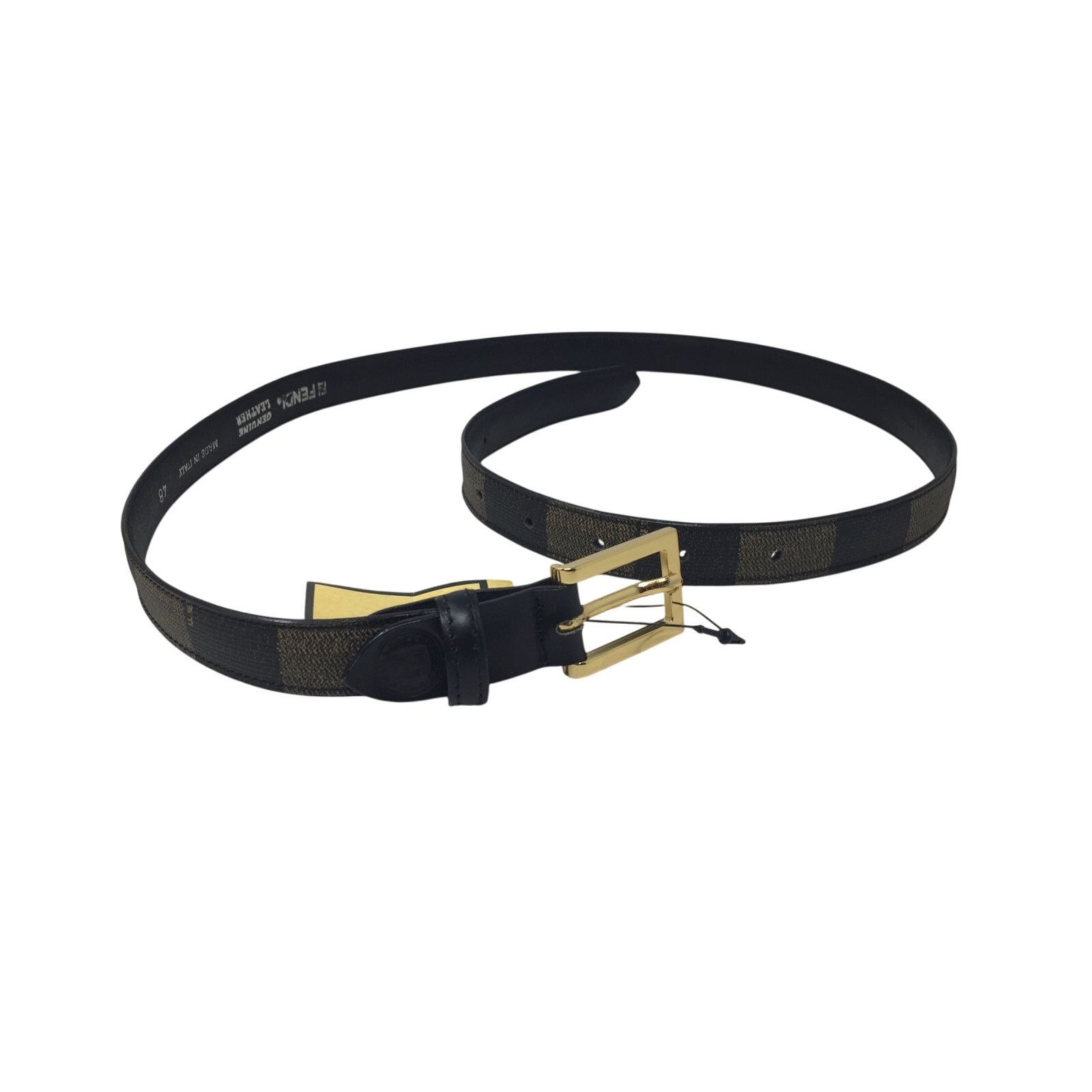 Fendi Fendi Vintage Penguin Stripe Belt in Box with Tag Size 38 - 10 Thumbnail