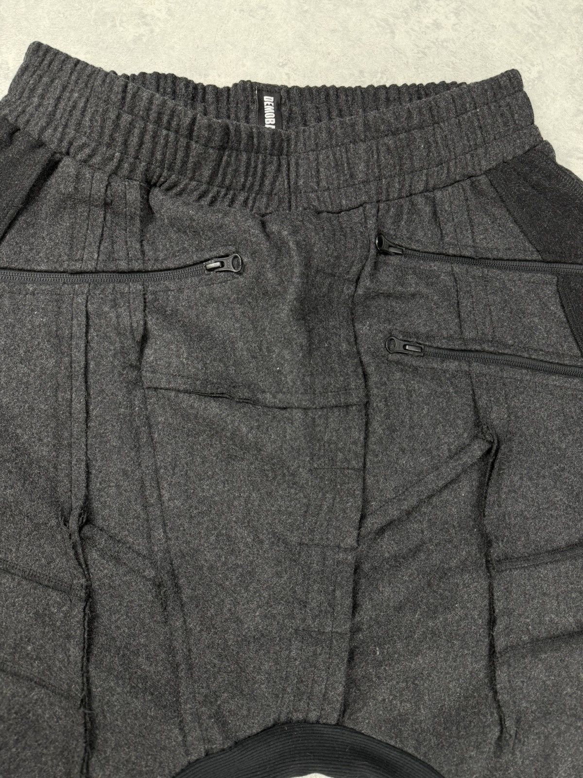 Demobaza Demobaza Wool Drop Crotch Pants Avant-Garde Ninja Size US 32 / EU 48 - 6 Thumbnail