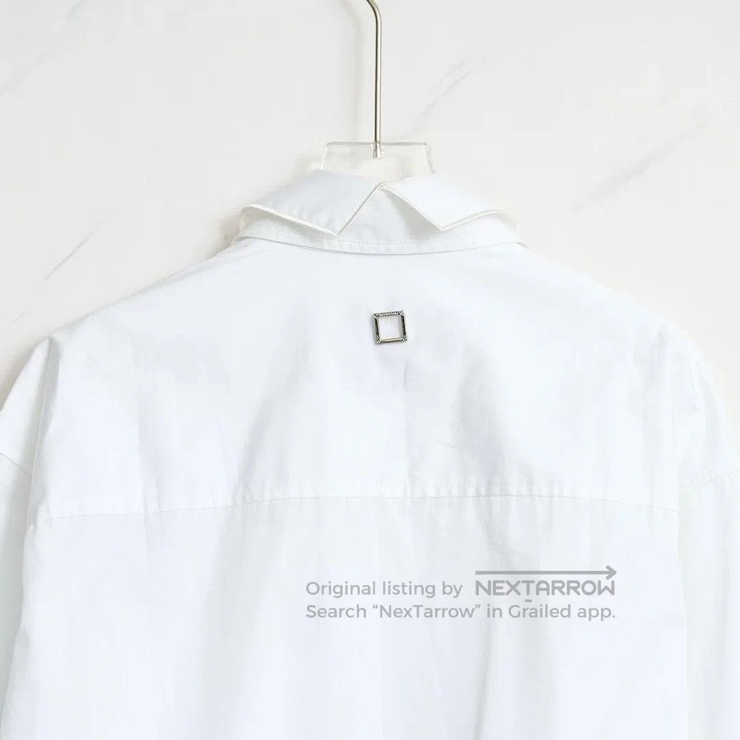 Wooyoungmi WOOYOUNGMI Men's Logo Embroidered Shirt. Size US M / EU 48-50 / 2 - 5 Thumbnail