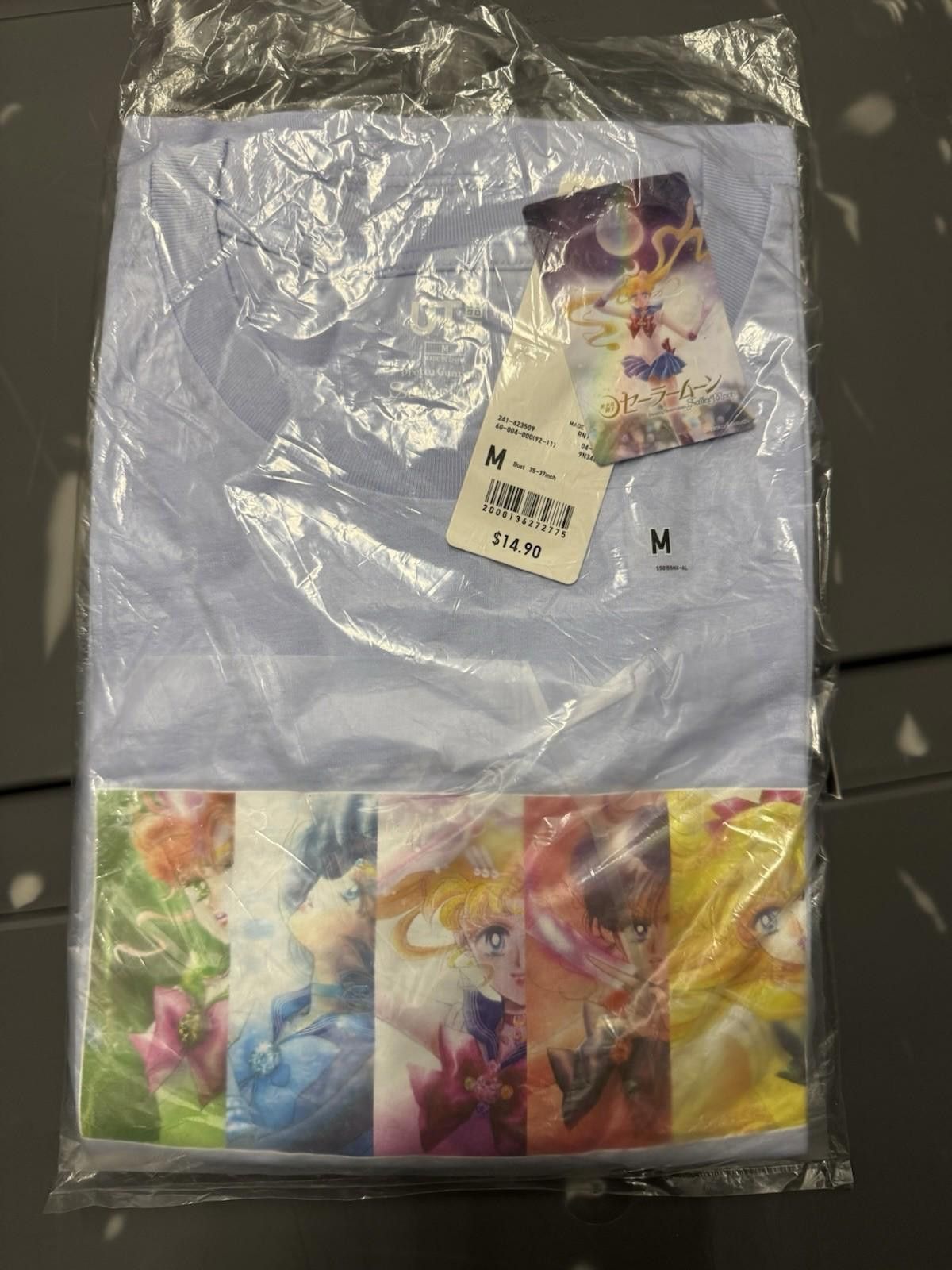 Uniqlo Uniqlo × Sailor Moon Women’s T-shirt Size M Purple Size M / US 6-8 / IT 42-44 - 1 Thumbnail