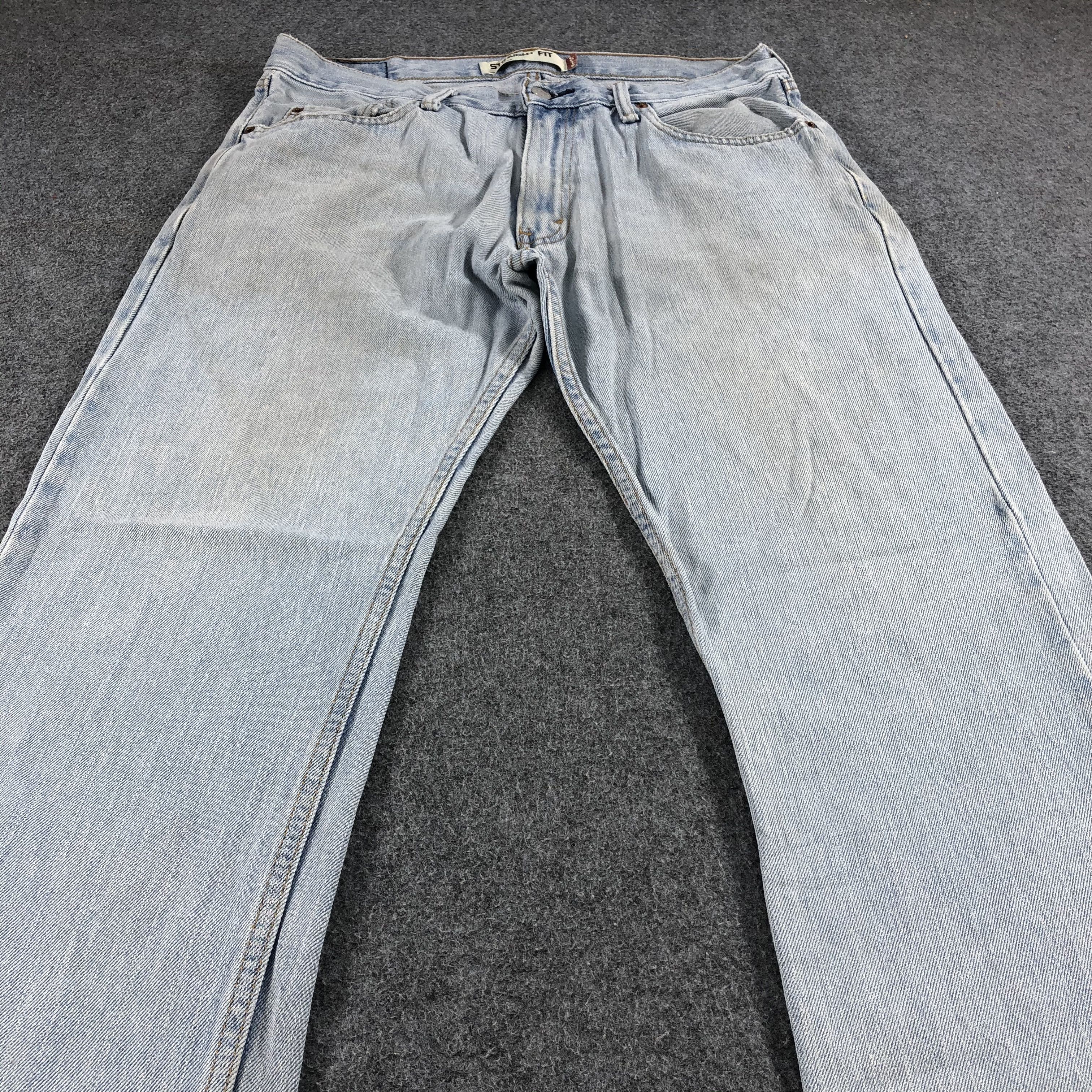 Levi's Vintage Light Wash Levis 505 Jeans- J1305 Size US 34 / EU 50 - 3 Thumbnail