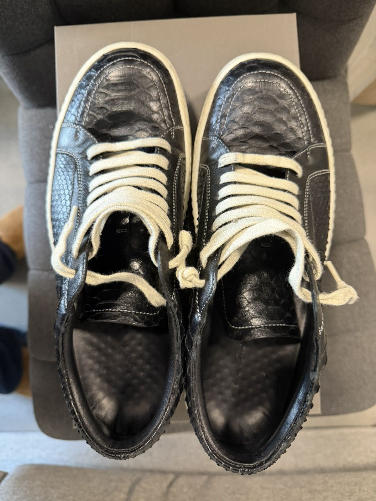 Rick Owens Rick Owens Vintage Sneaks Python Size US 9.5 / EU 42-43 - 13 Thumbnail