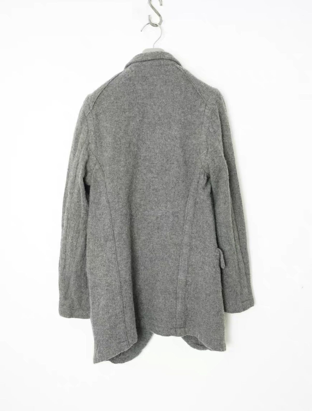 Comme des Garcons Comme des Garçons CDG Wool Artisanal Mid-Length Coat Size US M / EU 48-50 / 2 - 6 Thumbnail