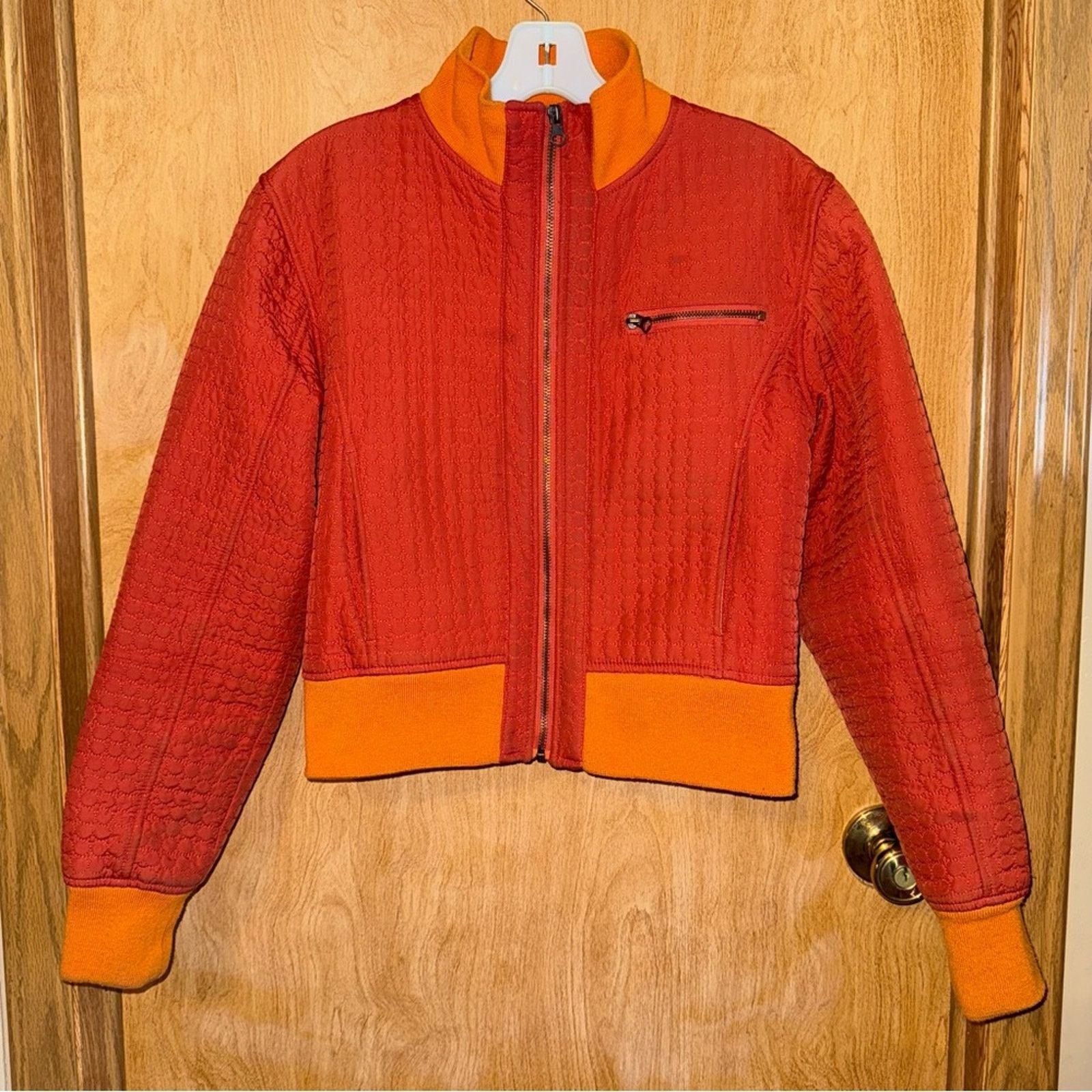 Prana Prana Jacket. Size Small. Two Tone Orange Color. Size S / US 4 / IT 40 - 1 Thumbnail