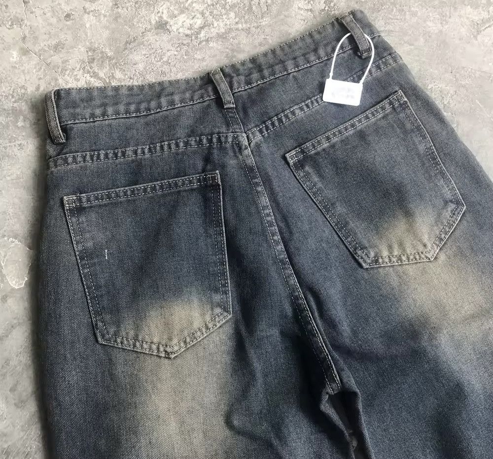 Japanese Brand × Jean Vintage Street Casual Simple Blue Jeans Size US 31 - 6 Thumbnail