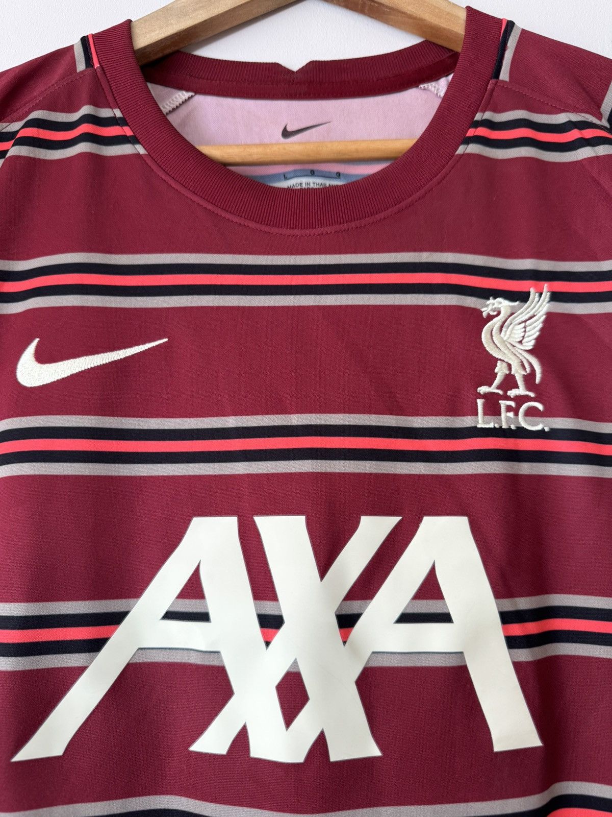 Nike Liverpool 2021-2022 Soccer Jersey Football Kit Shirt Size US L / EU 52-54 / 3 - 5 Thumbnail