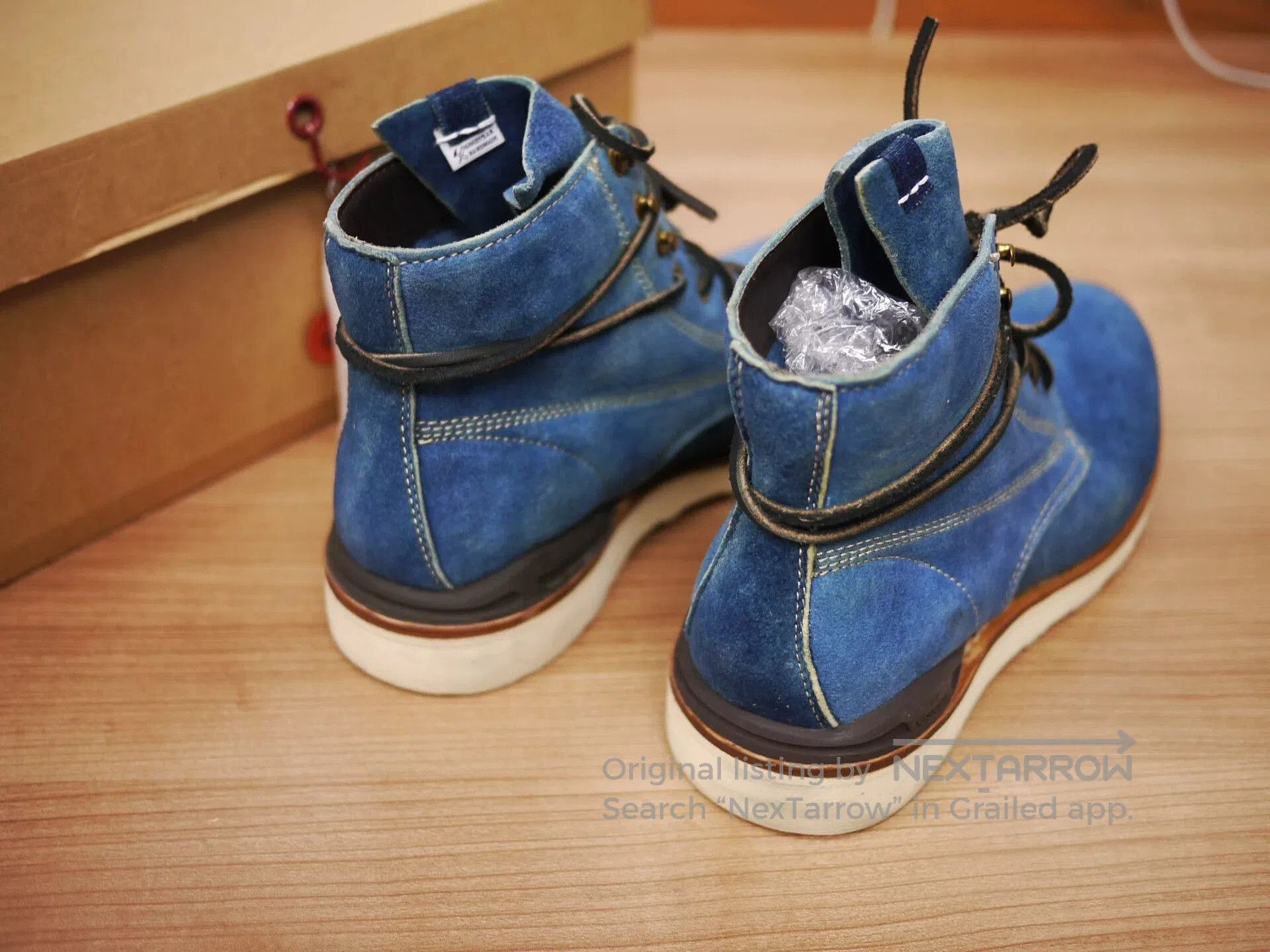 Visvim Visvim ICT Virgil Boots in Indigo. Size US 9 / EU 42 - 5 Thumbnail