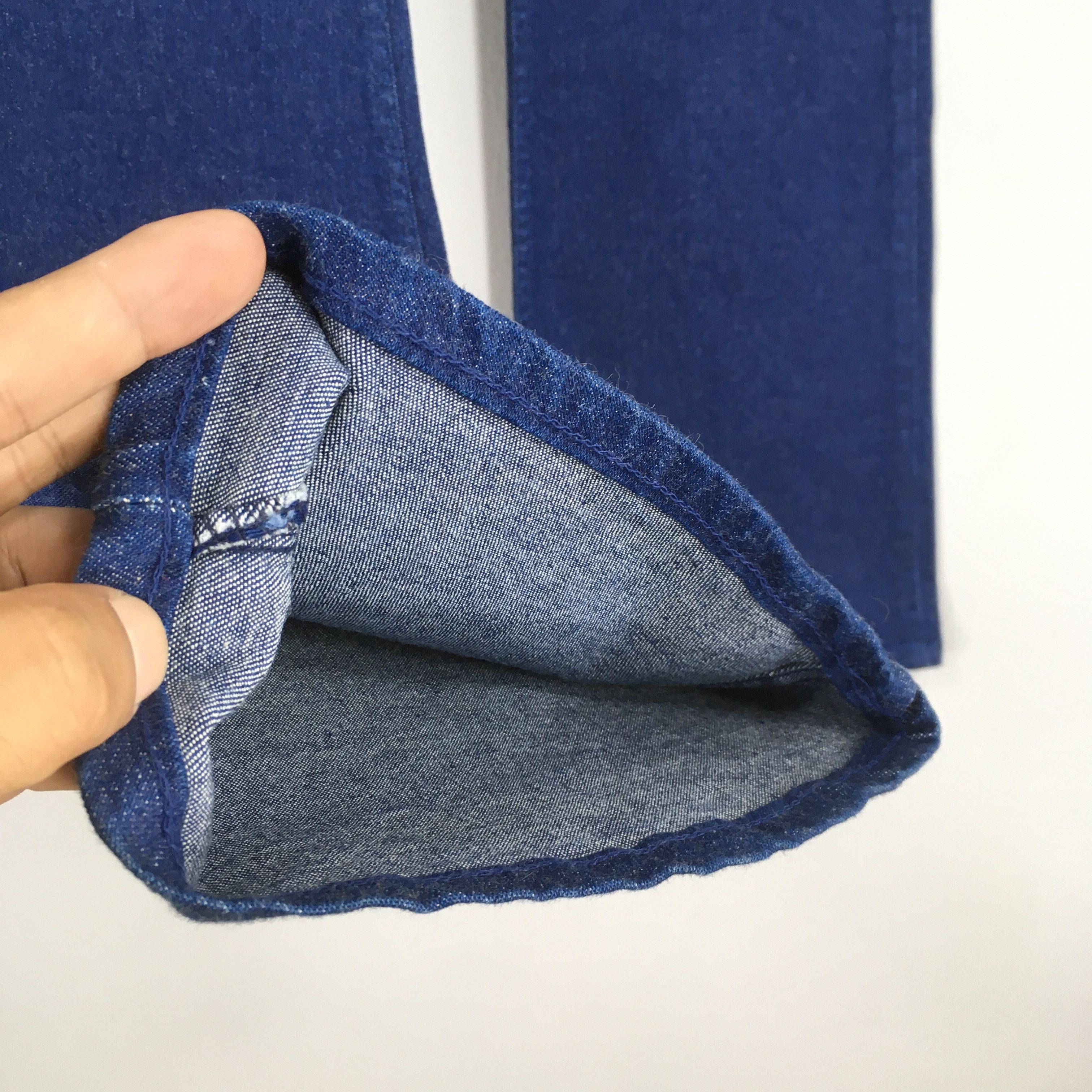 Size 26x29.5 Vintage Big Gutu Blue Flared Bootcut Jeans