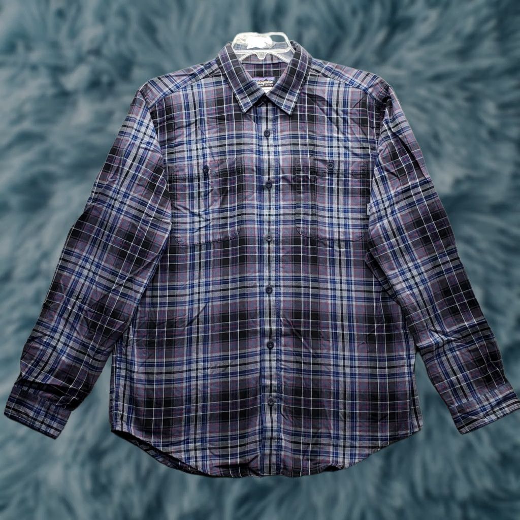 Patagonia Patagonia Casual Shirt Mens M Multi Plaid Organic Cotton Long Sleeve Button-Up Size US M / EU 48-50 / 2 - 1 Thumbnail