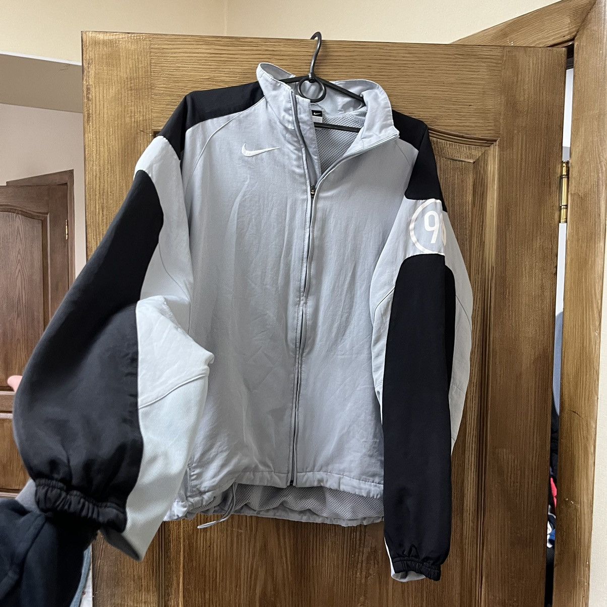 Nike Vintage Nike Nylon Jacket 90’s Drill Size US L / EU 52-54 / 3 - 2 Thumbnail