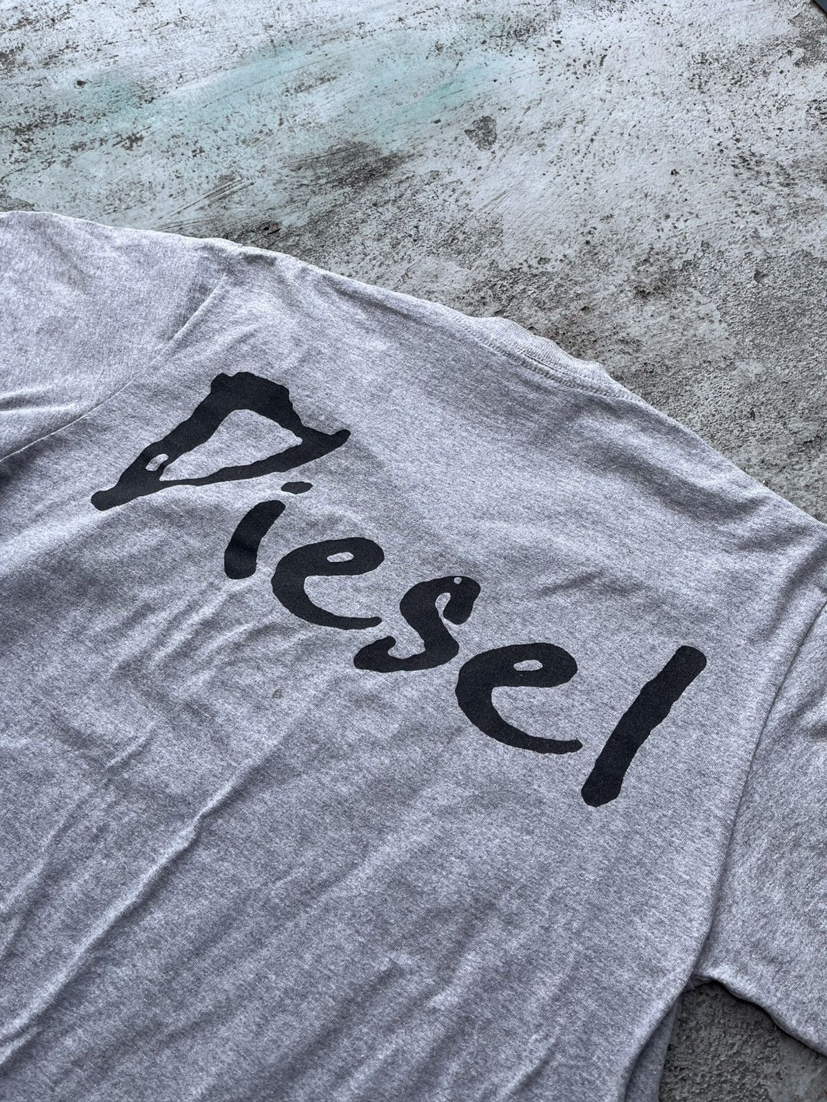 Diesel BIDING OFFER ❗️Crazy Y2K Diesel Logo Tee Size US S / EU 44-46 / 1 - 4 Thumbnail