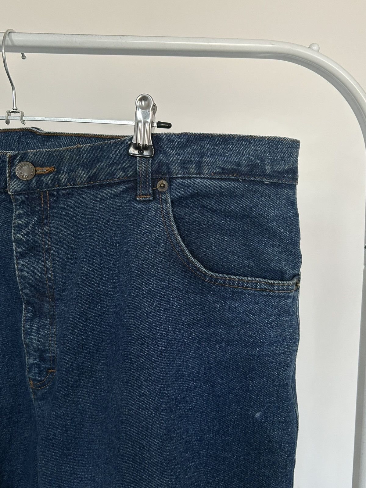 Vintage 90s Giali Motorcycle Padded Denim Jeans Biker Racing