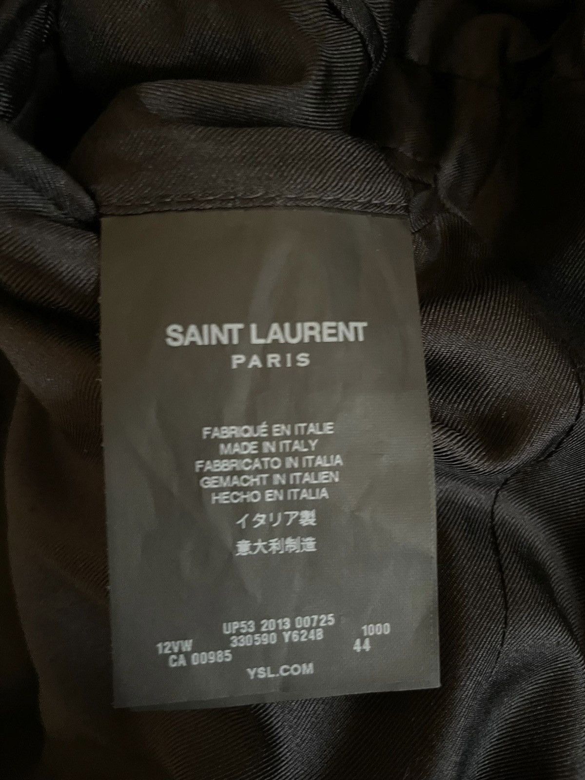 Hedi Slimane × Saint Laurent Paris SS13 - GRAIL - 10.000$ Daft Punk Sequined Le Smoking Blazer Size 44R - 23 Thumbnail