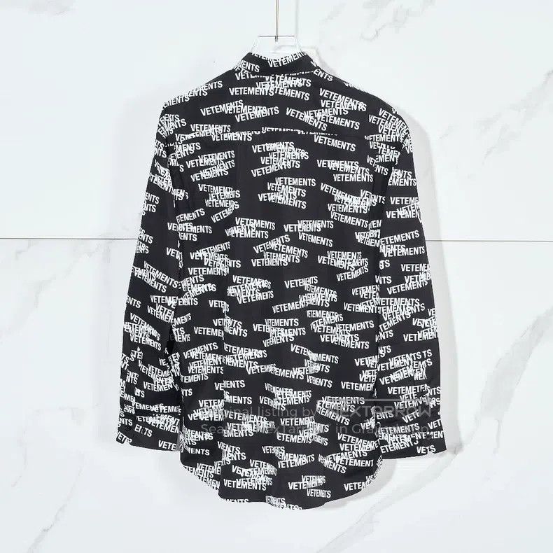 Vetements Vetements Unisex all-over print long-sleeve shirt Size US M / EU 48-50 / 2 - 4 Thumbnail