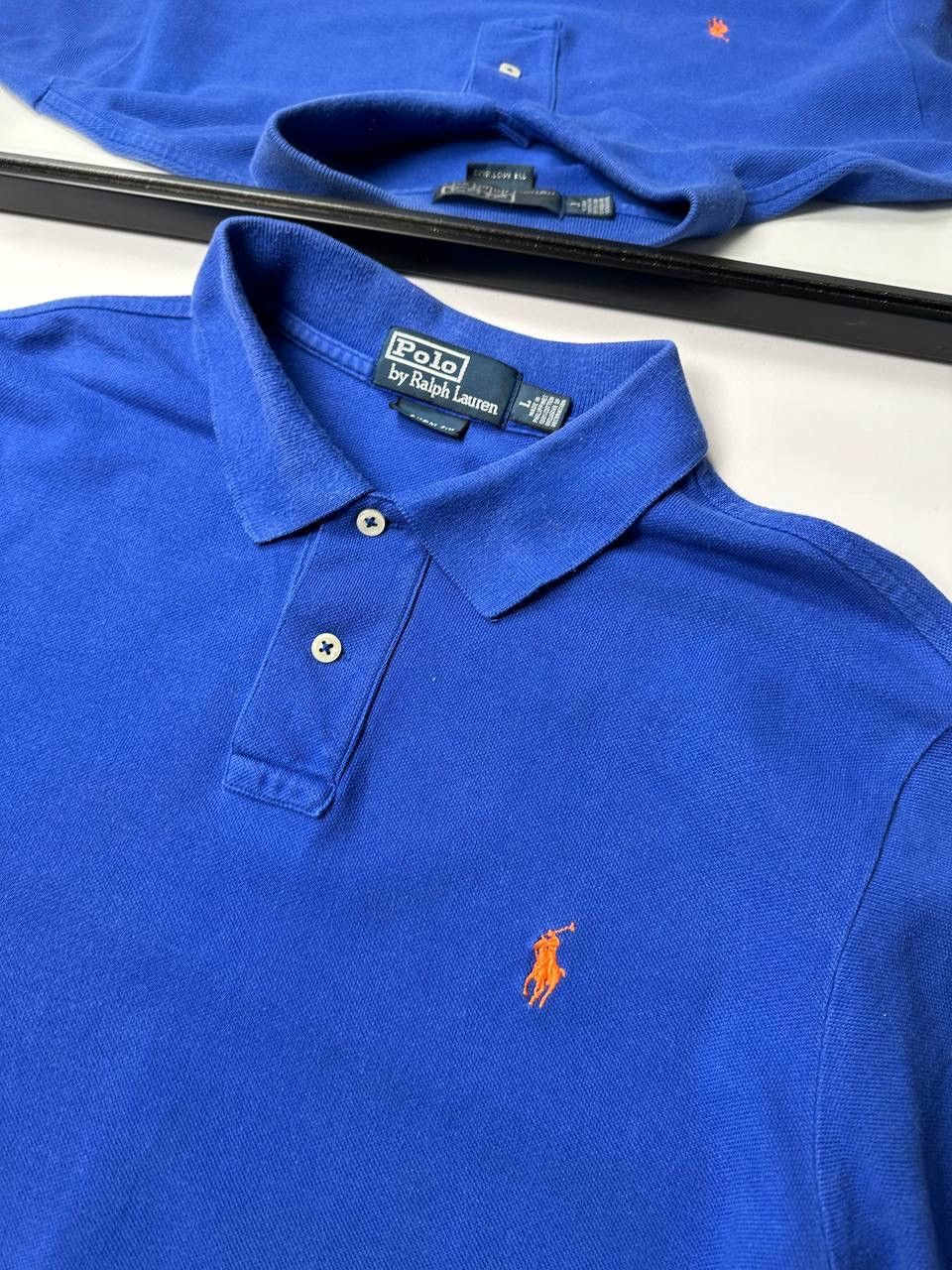 Polo Ralph Lauren Vintage 00s Polo Ralph Lauren T Shirt Blue Size US L / EU 52-54 / 3 - 6 Thumbnail