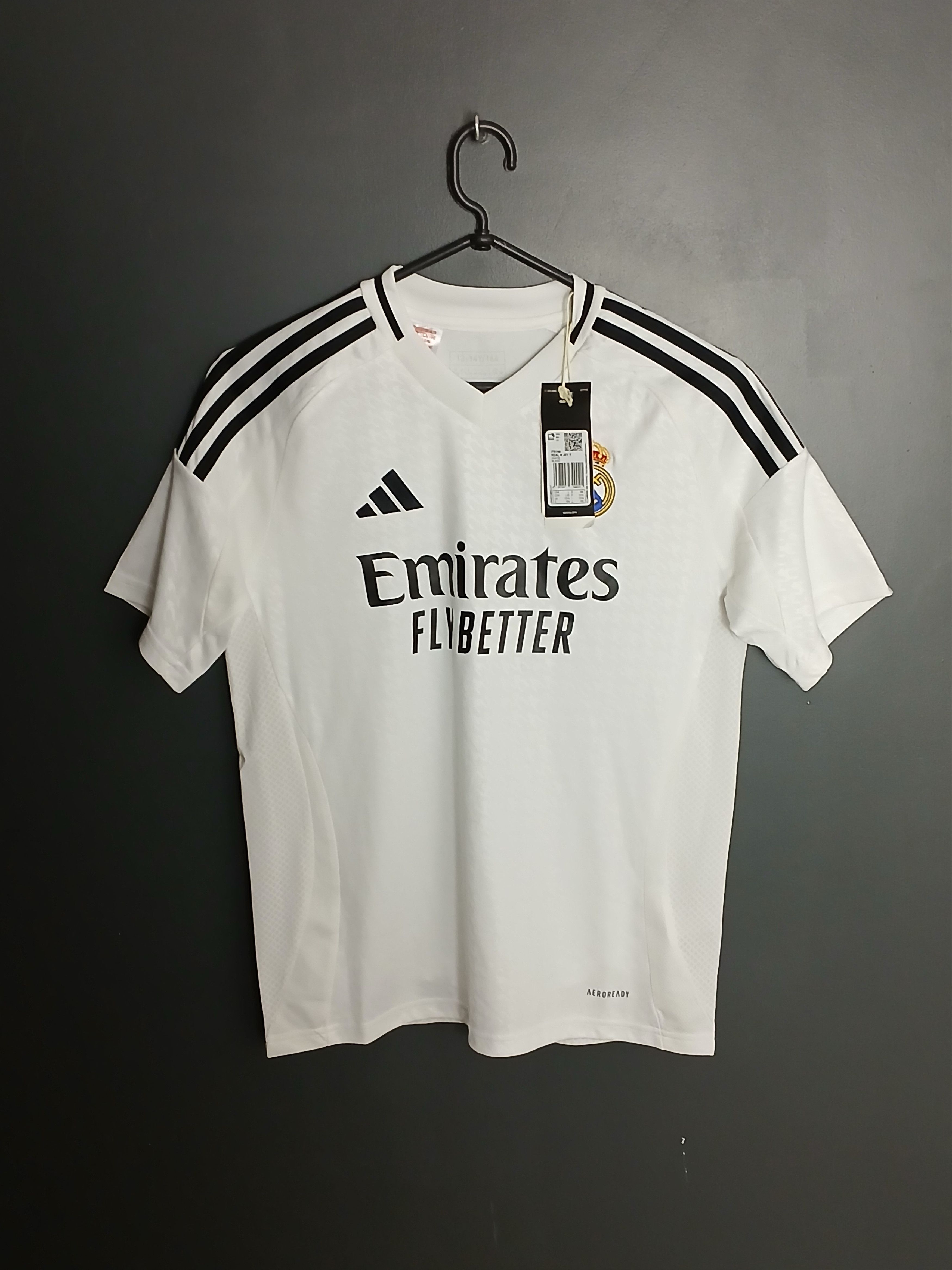 Adidas KIDS New Real Madrid 24/25 Home Football Jersey T-Shirt Size US S / EU 44-46 / 1 - 1 Thumbnail