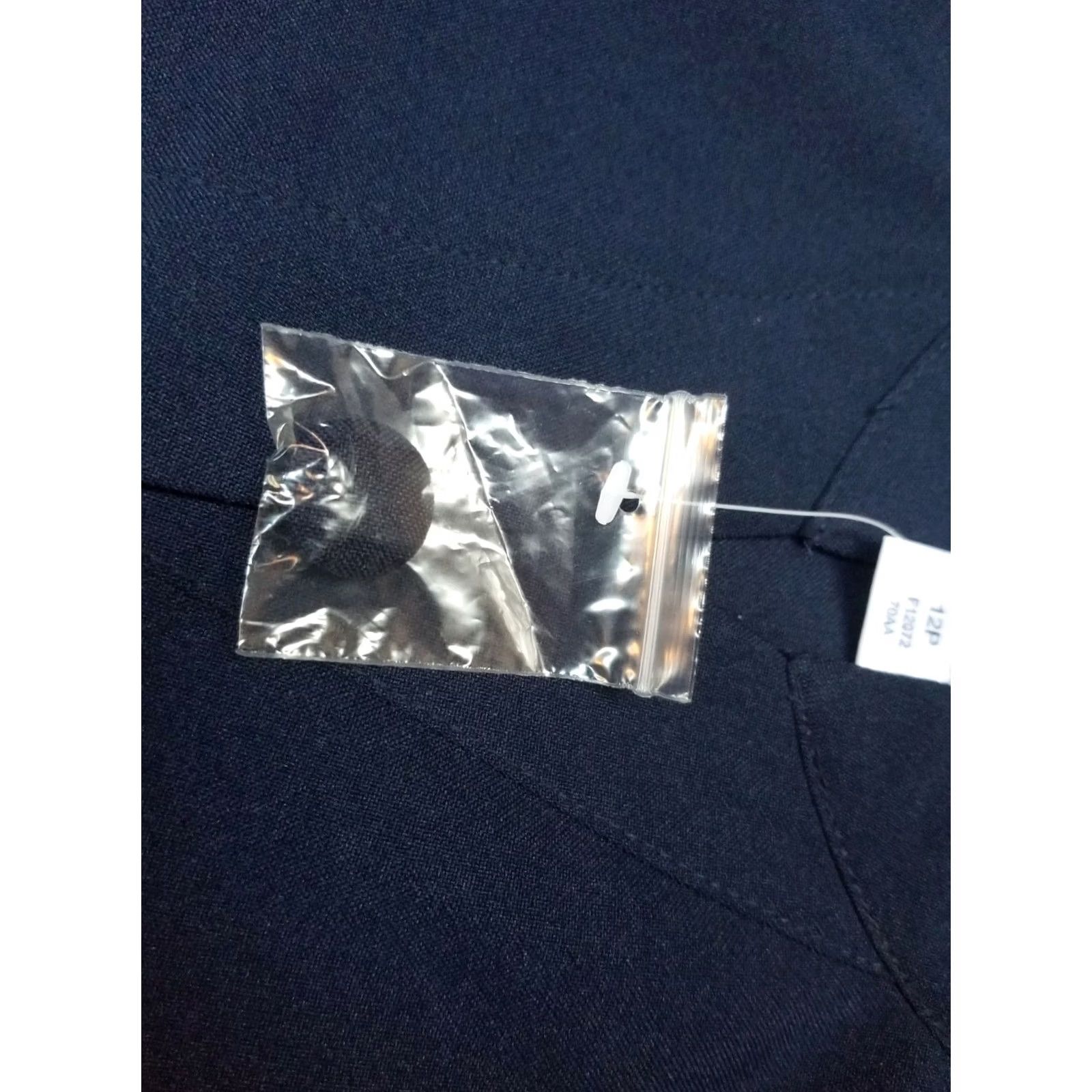 Vintage BFA Classics Petite Womens Button Front Blazer 3/4 Sleeve Navy Blue Size 12P Size XL / US 12-14 / IT 48-50 - 5 Thumbnail