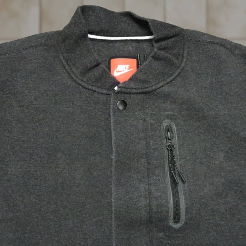 Nike Nike Jacket Mens 2XL Gray Tech Fleece Varsity Full Zip Pockets 2XL Nike Tech Fleece Jacket Mens Gray Varsity Zip Pockets Full Zip Athletic Wear Size US XXL / EU 58 / 5 - 1 Thumbnail