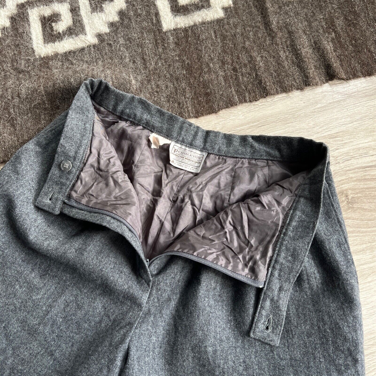 Pendleton Pendelton USA Made Vintage Wool Shorts 8750AC Size 34" / US 12 / IT 48 - 3 Thumbnail