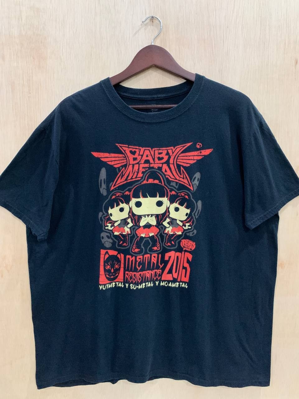 Band Tees Baby Metal Funko Pop Amuse Tour 2015 Tee Size US XL / EU 56 / 4 - 1 Thumbnail