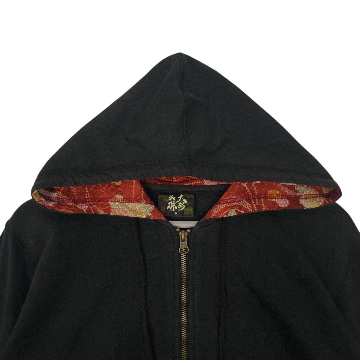 Other Vintage Japanese Culture Souvenir Full Zip Hoodie Black Sz M Size US M / EU 48-50 / 2 - 4 Thumbnail