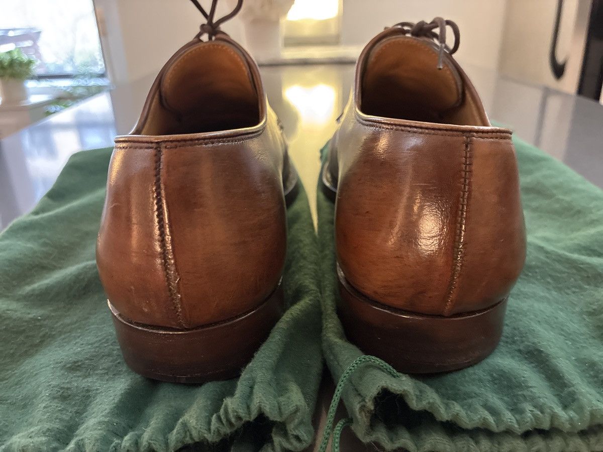 Crockett & Jones Crockett & Jones Bradford Chestnut Burnished Calf Oxford Size US 10.5 / EU 43-44 - 6 Thumbnail