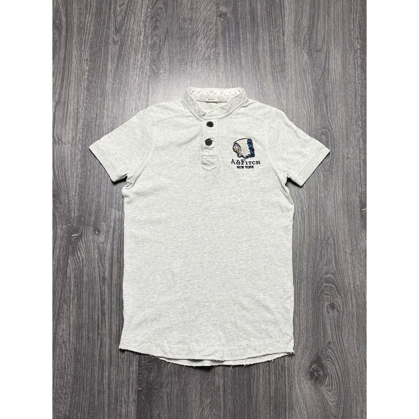 Abercrombie & Fitch × Vintage Y2K Abercrombie & Fitch Vintage Polo Shirt Lgb f6was9 style Size US L / EU 52-54 / 3 - 1 Thumbnail