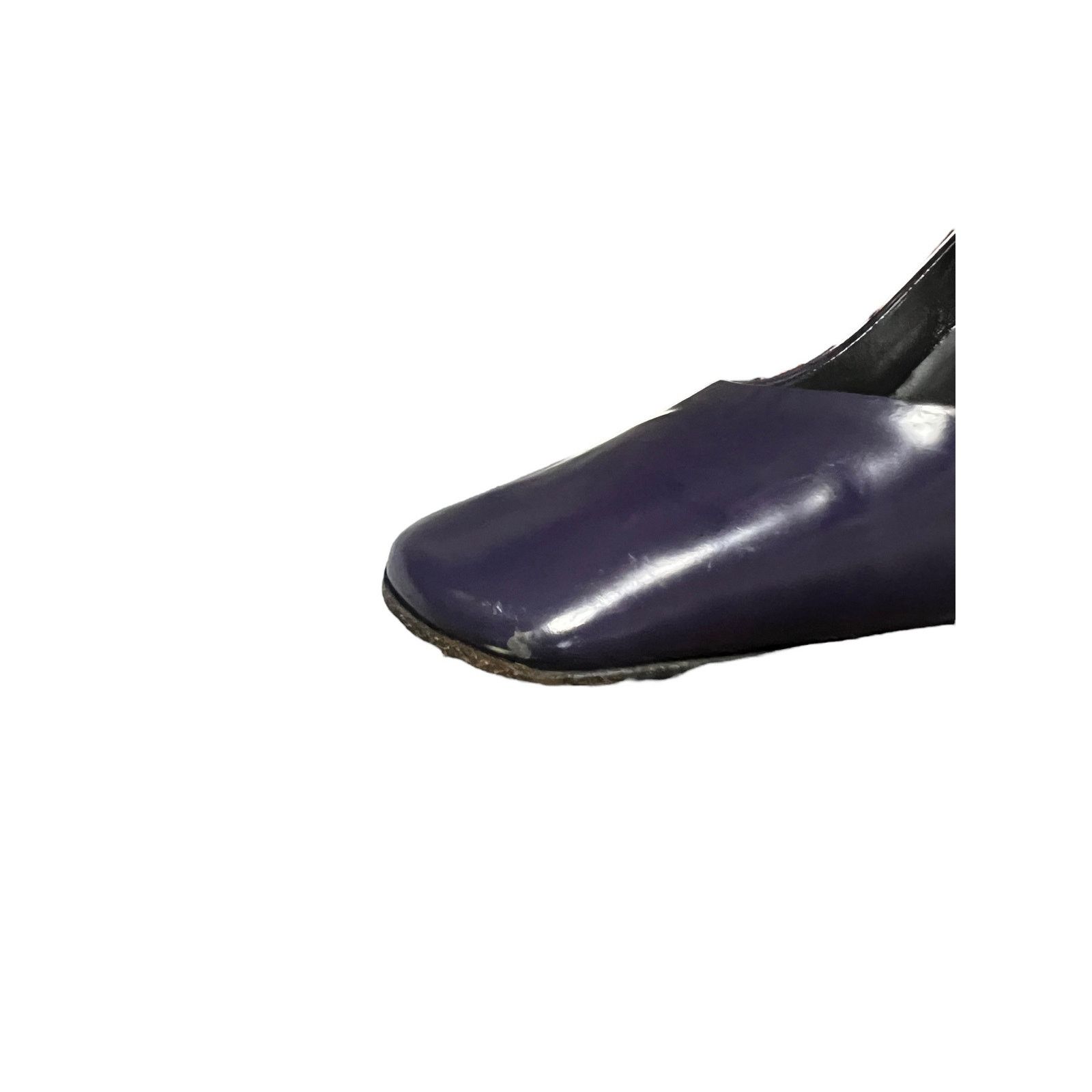 Prada Vintage Prada Pumps Purple Square Toe Block Heel Size 6.5 Size US 6.5 / IT 36.5 - 14 Thumbnail