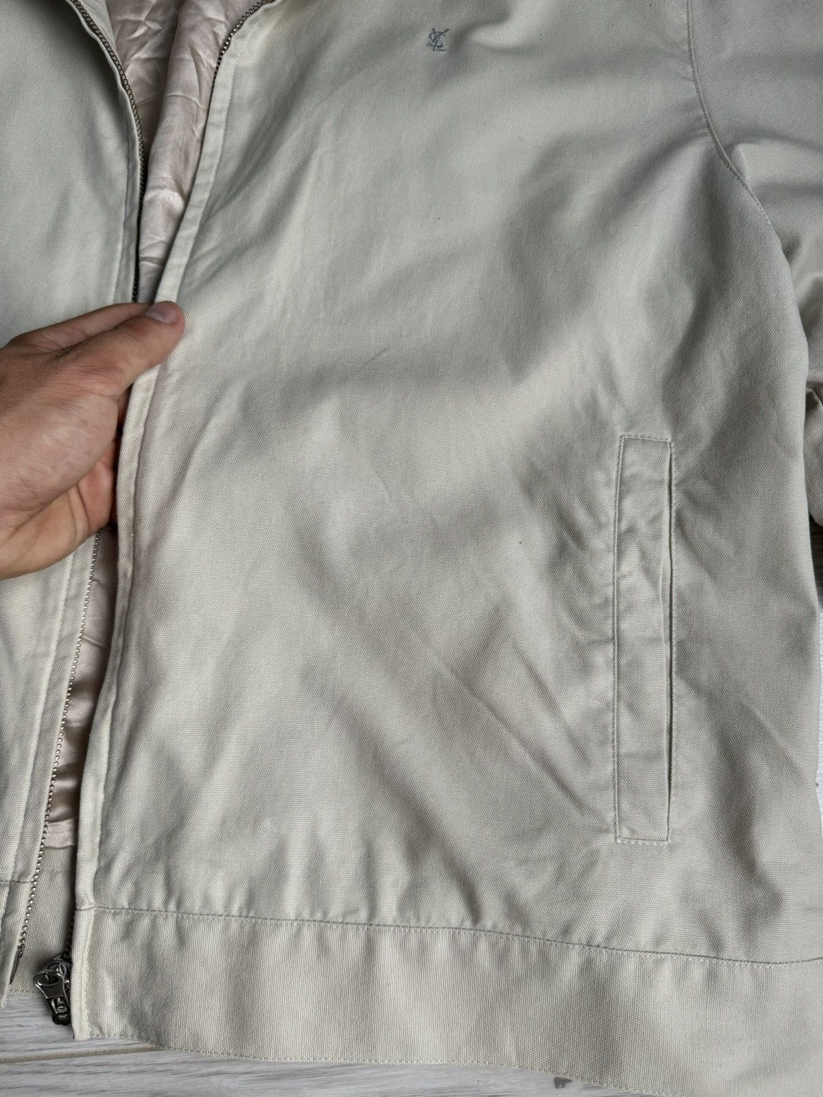 Vintage × Yves Saint Laurent 🔥 Vintage Yves Saint Laurent jacket YSL pour homme Size US L / EU 52-54 / 3 - 5 Thumbnail