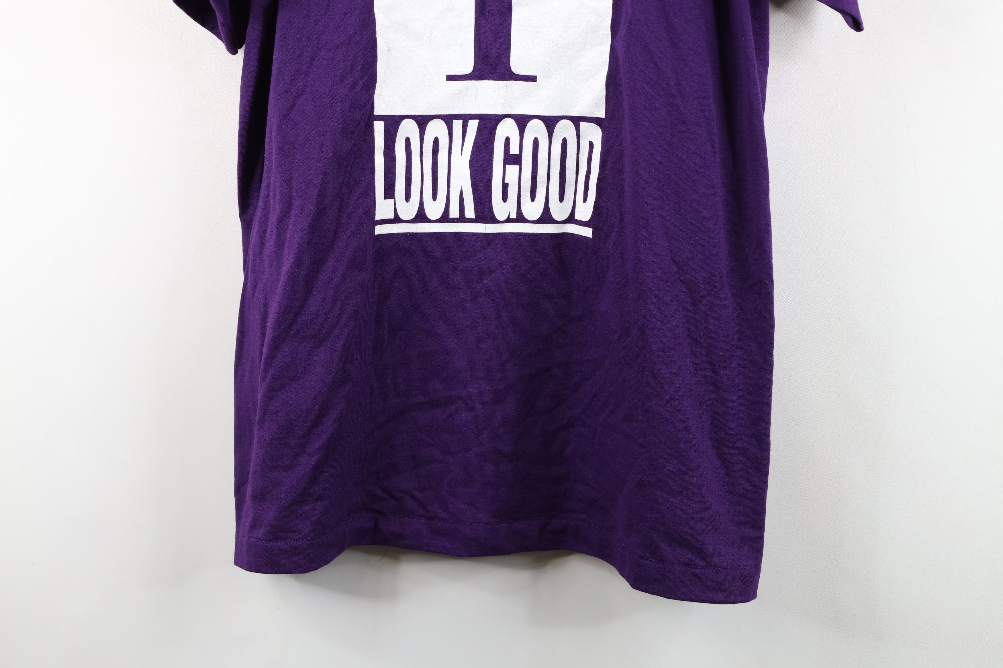 Vintage Vintage 90s Hate Me But They All Say I Look Good T-Shirt Size US XL / EU 56 / 4 - 3 Thumbnail