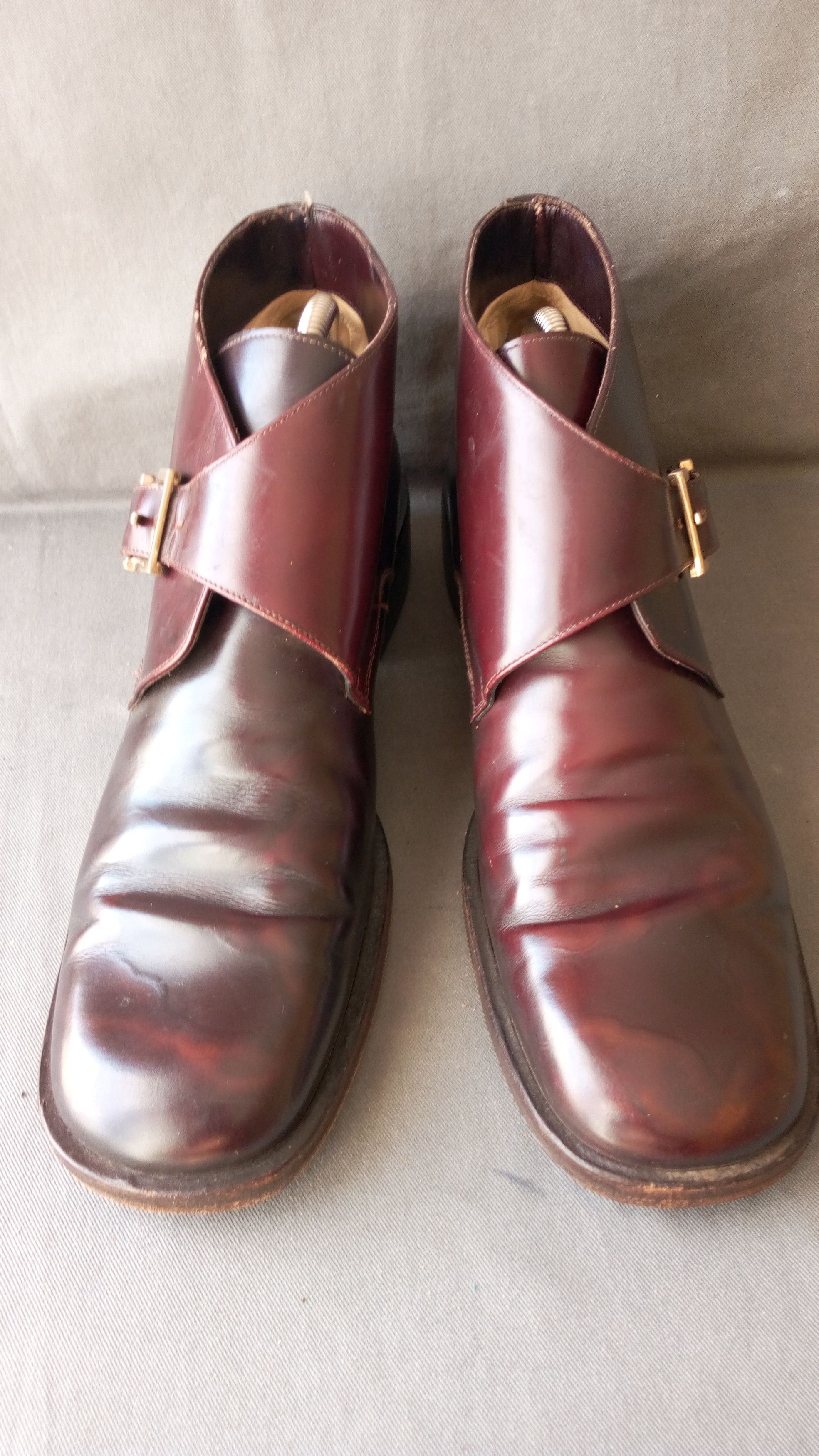 Gucci Vintage Gucci Buckle Ankle Boots Size US 9.5 / IT 39.5 - 2 Thumbnail