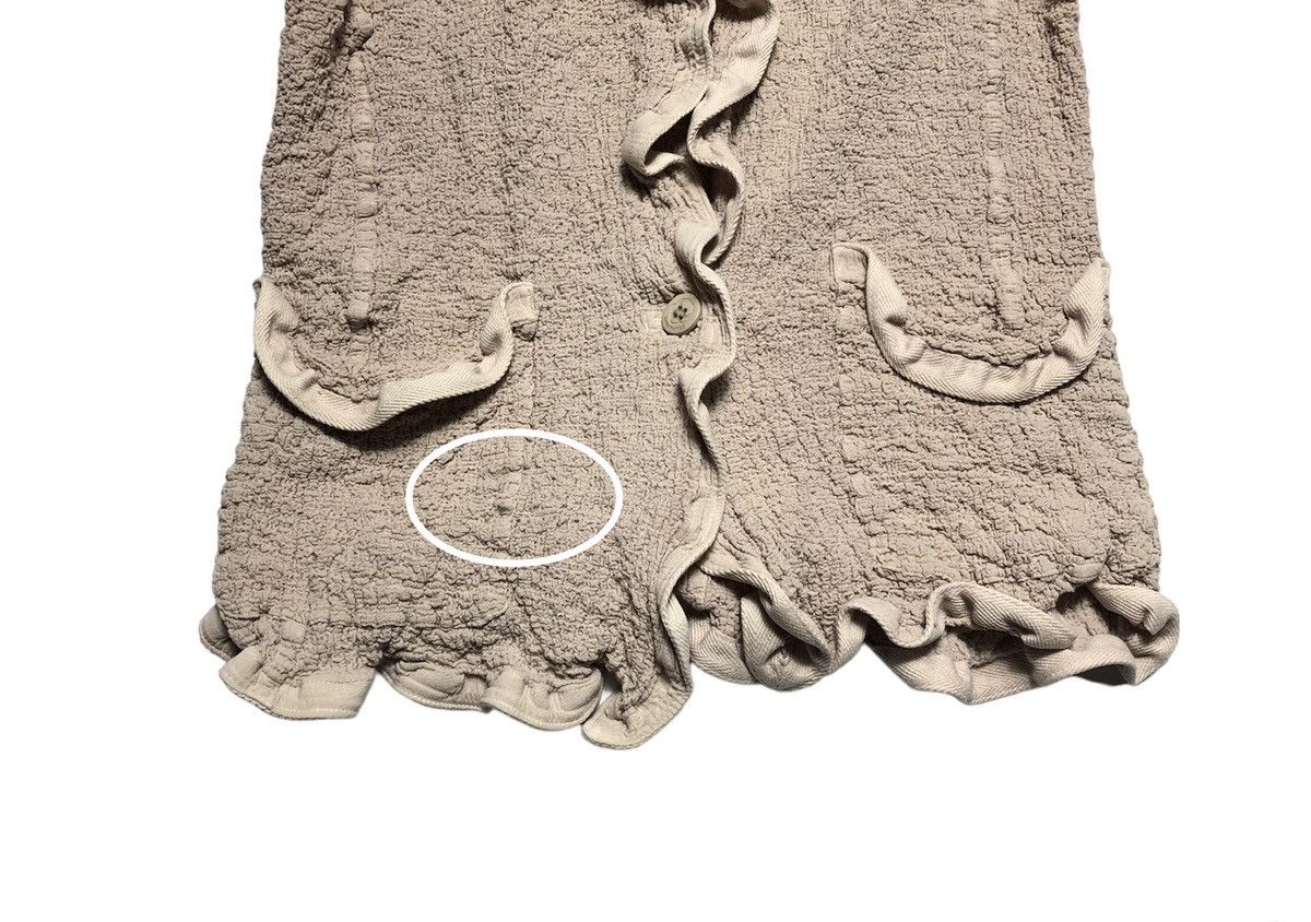 Issey Miyake × Japanese Brand Issey Miyake cauliflower beige blazer/jacket Size M / US 6-8 / IT 42-44 - 5 Thumbnail