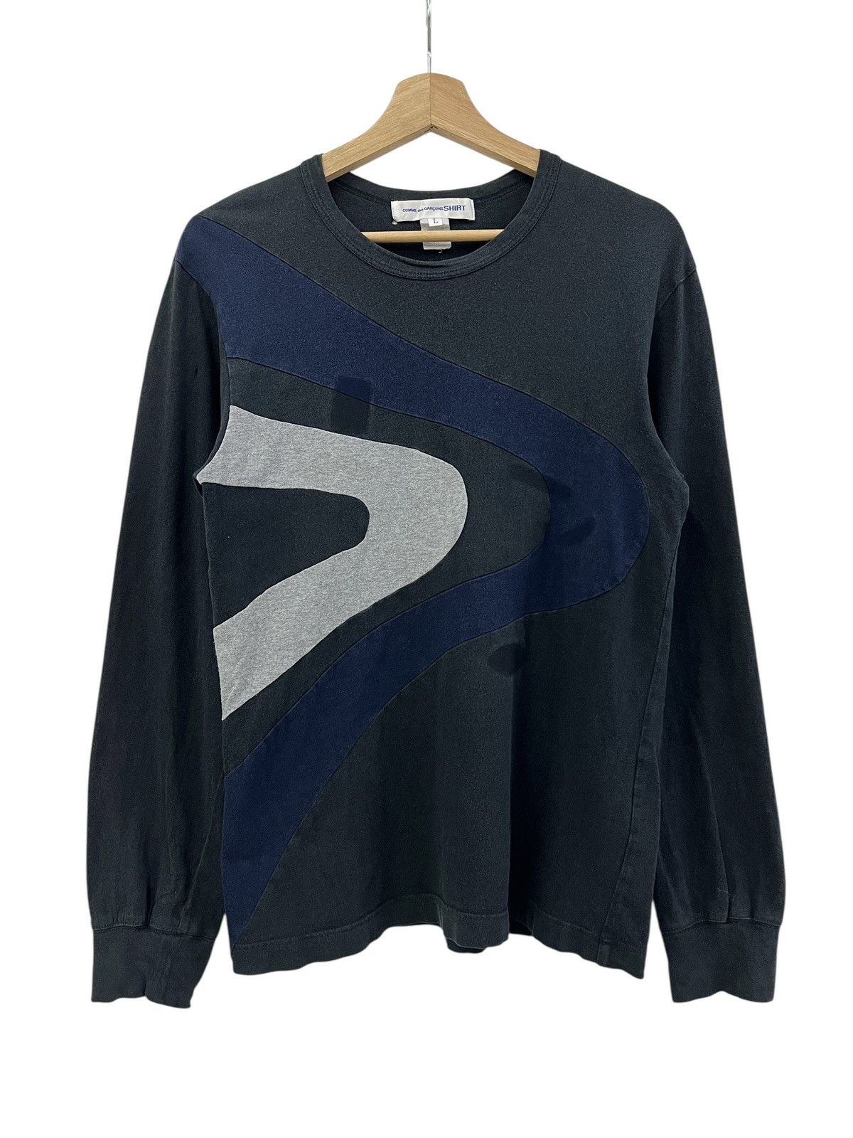 Comme des Garcons SHIRT Comme des Garcons Reconstruct Longsleeve Shirt Size US S / EU 44-46 / 1 - 2 Thumbnail