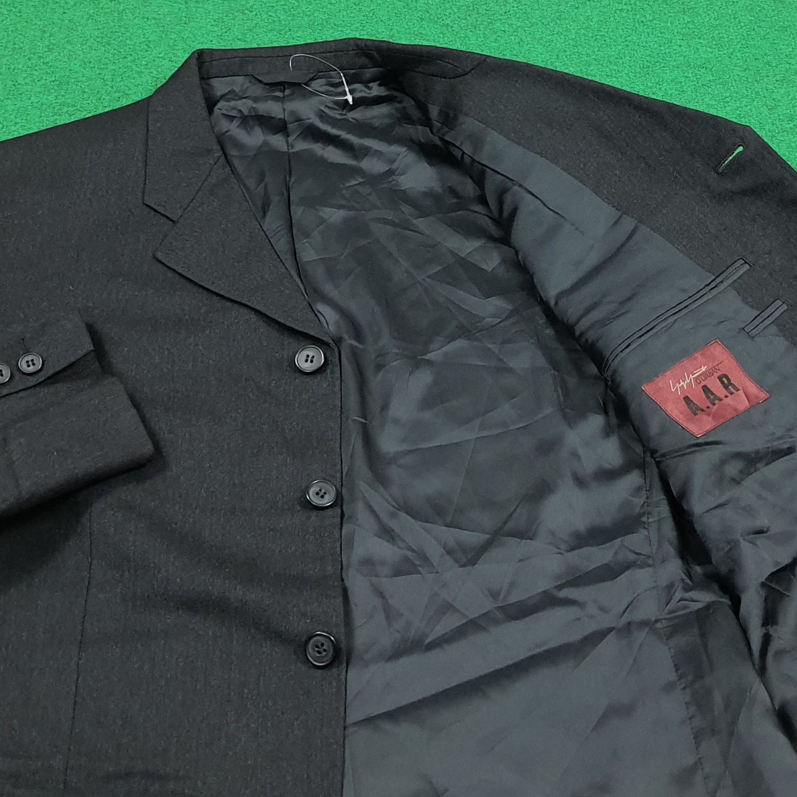 Yohji Yamamoto Vintage Yohji Yamamoto A.A.R x D'Úrban Wool Blazer C290N20 Size US L / EU 52-54 / 3 - 5 Thumbnail