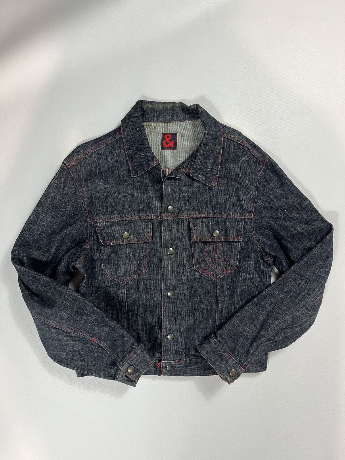Dolce & Gabbana × Vintage Vintage Dolce Gabbana denim jacket raw made in Italy Size XL / US 12-14 / IT 48-50 - 1 Thumbnail