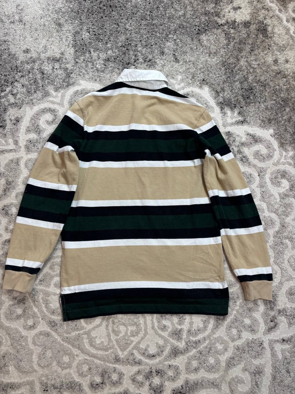 Lacoste Lacoste Long Sleeve Rugby XS. Beige/Green/Black. Mint Cond Size US XS / EU 42 / 0 - 3 Thumbnail