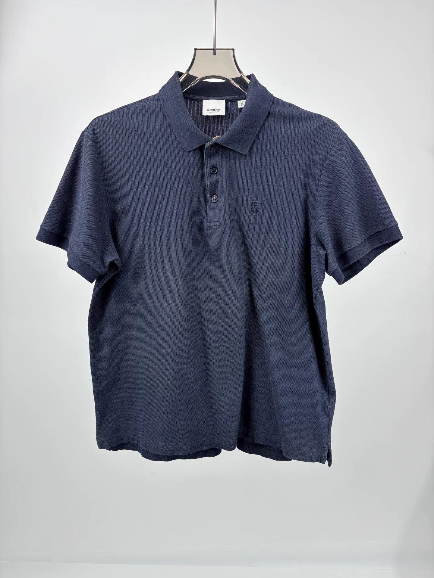 Burberry BURBERRY TB Embroidered Short Sleeve Polo Size US XL / EU 56 / 4 - 1 Thumbnail