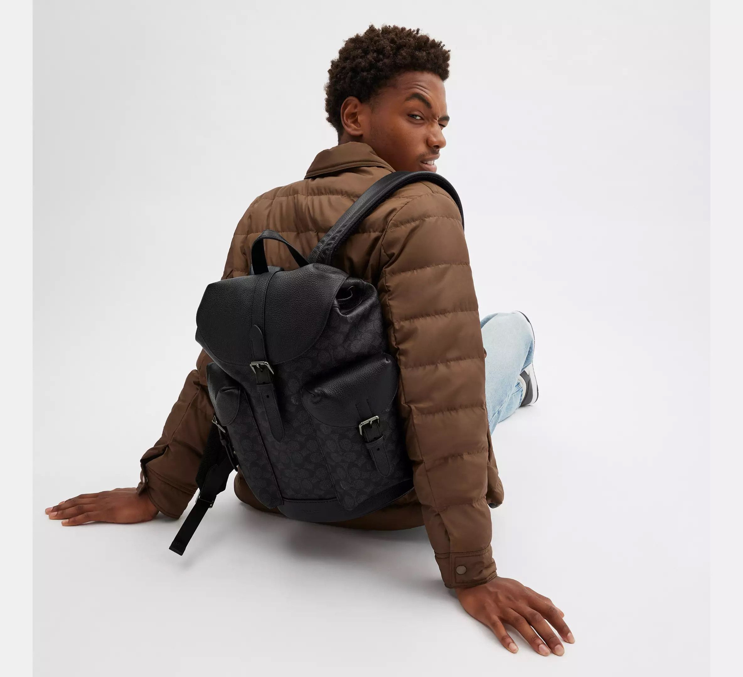 Coach Warner Backpack In Signature Canvas CW211 Size ONE SIZE - 10 Thumbnail