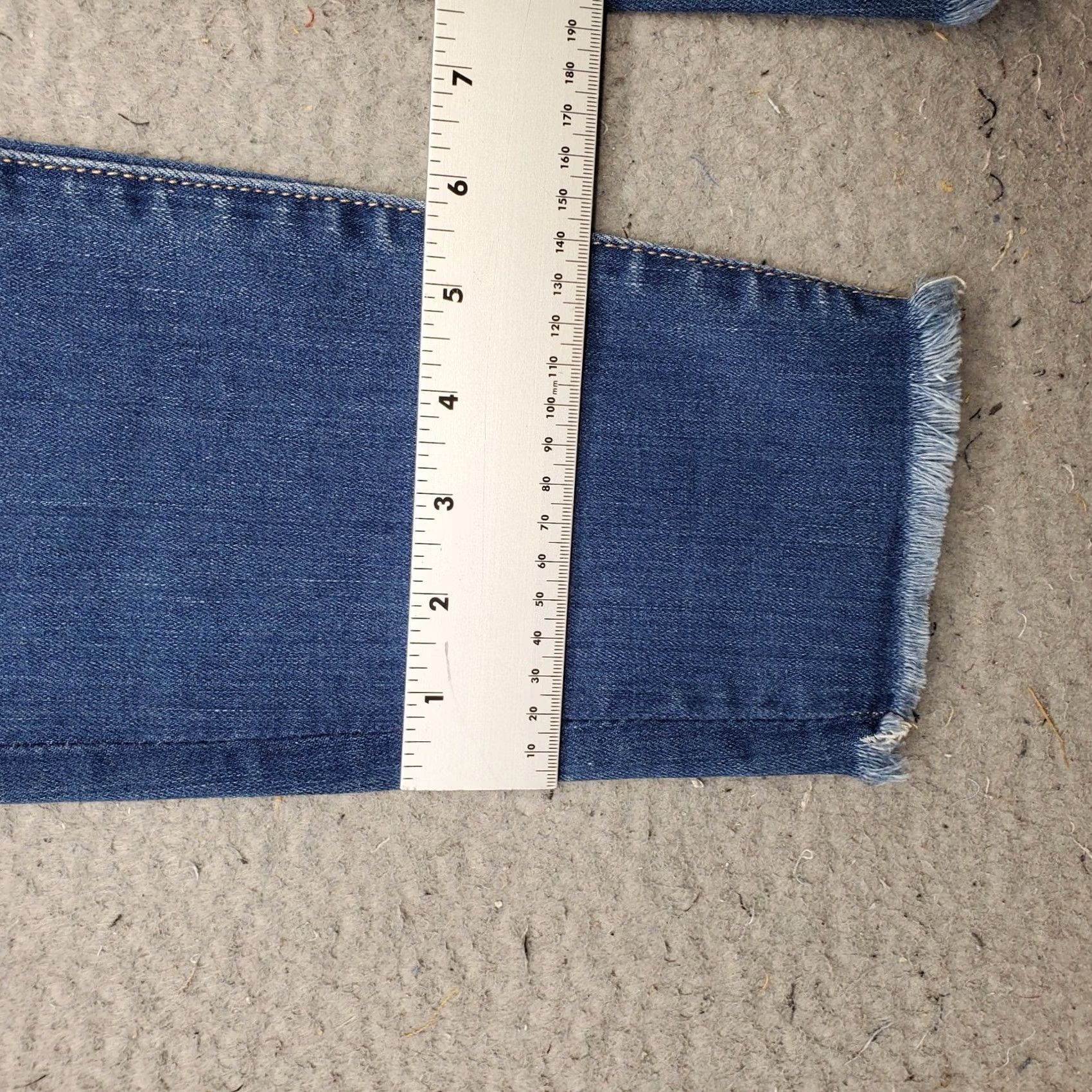 American Eagle Outfitters American Eagle Outfitters Women's Jeans Jegging Crop 8 Blue Denim 5-Pocket Stretch Inseam 26" Regular Size 30" / US 8 / IT 44 - 5 Thumbnail