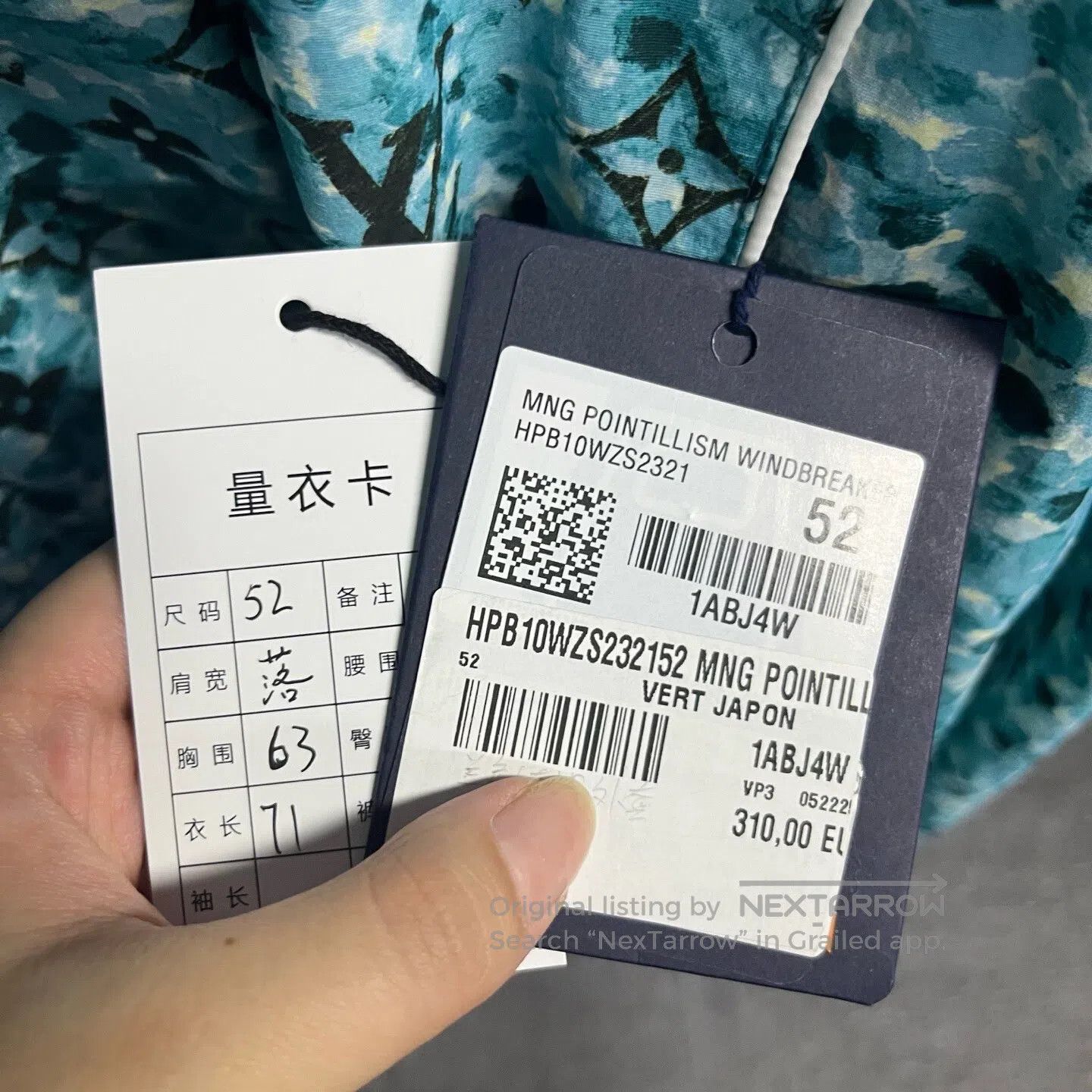 Louis Vuitton Louis Vuitton Logo-printed hooded long-sleeved jacket| Size US L / EU 52-54 / 3 - 4 Thumbnail