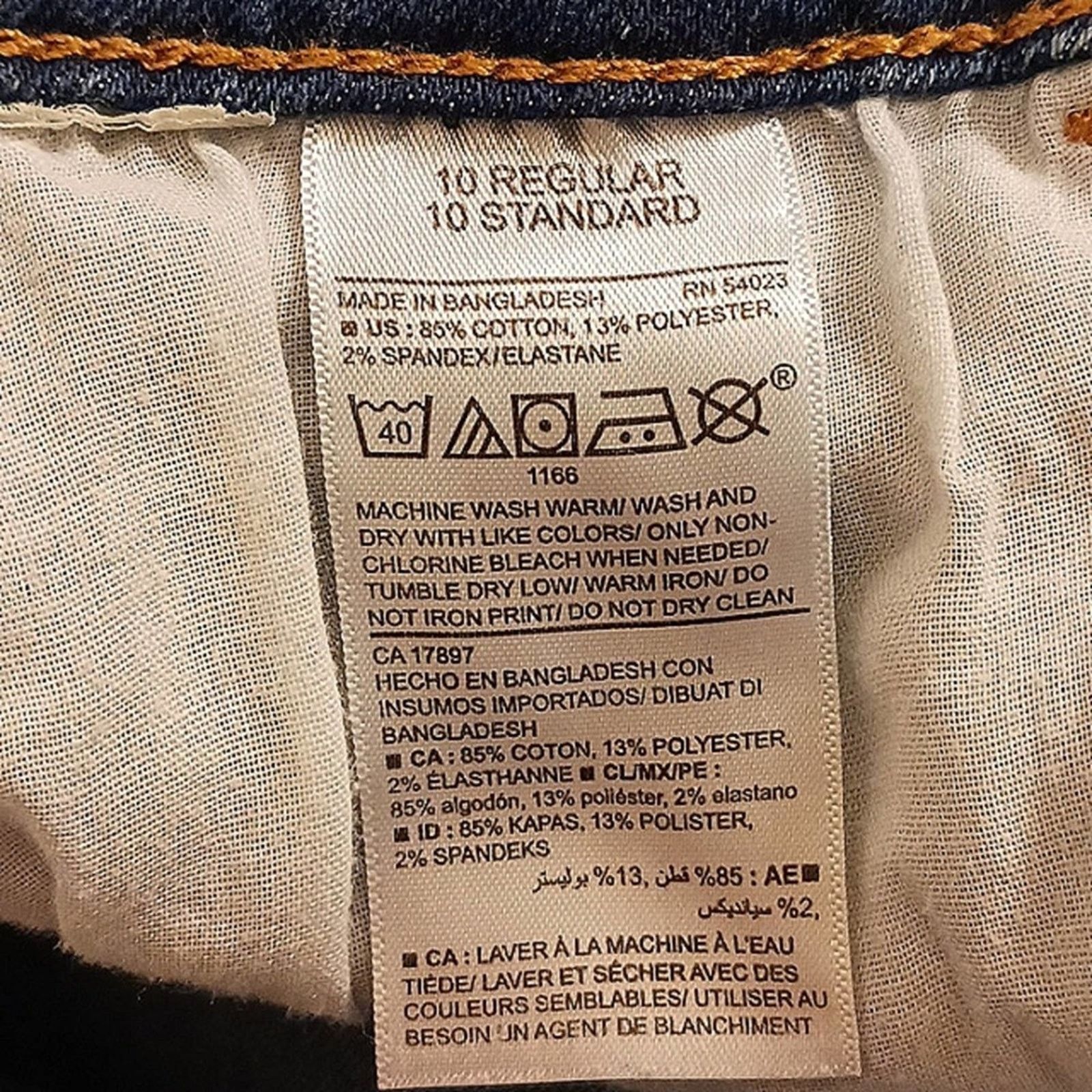Old Navy Old Navy ROSES Jeans Sz 10 Blue Distess Bohemian Cottagecore Size 30" / US 8 / IT 44 - 12 Thumbnail