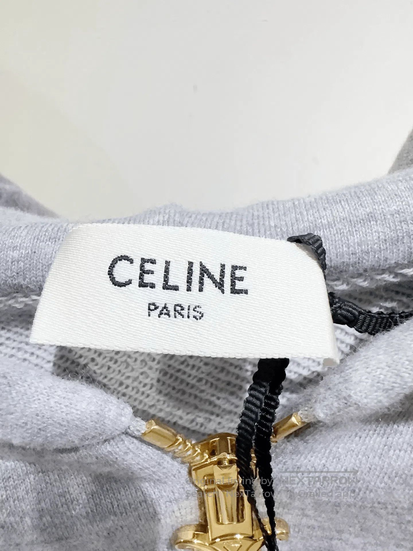 Celine Celine Gray Sweatshirt. Size XS / US 0-2 / IT 36-38 - 2 Thumbnail