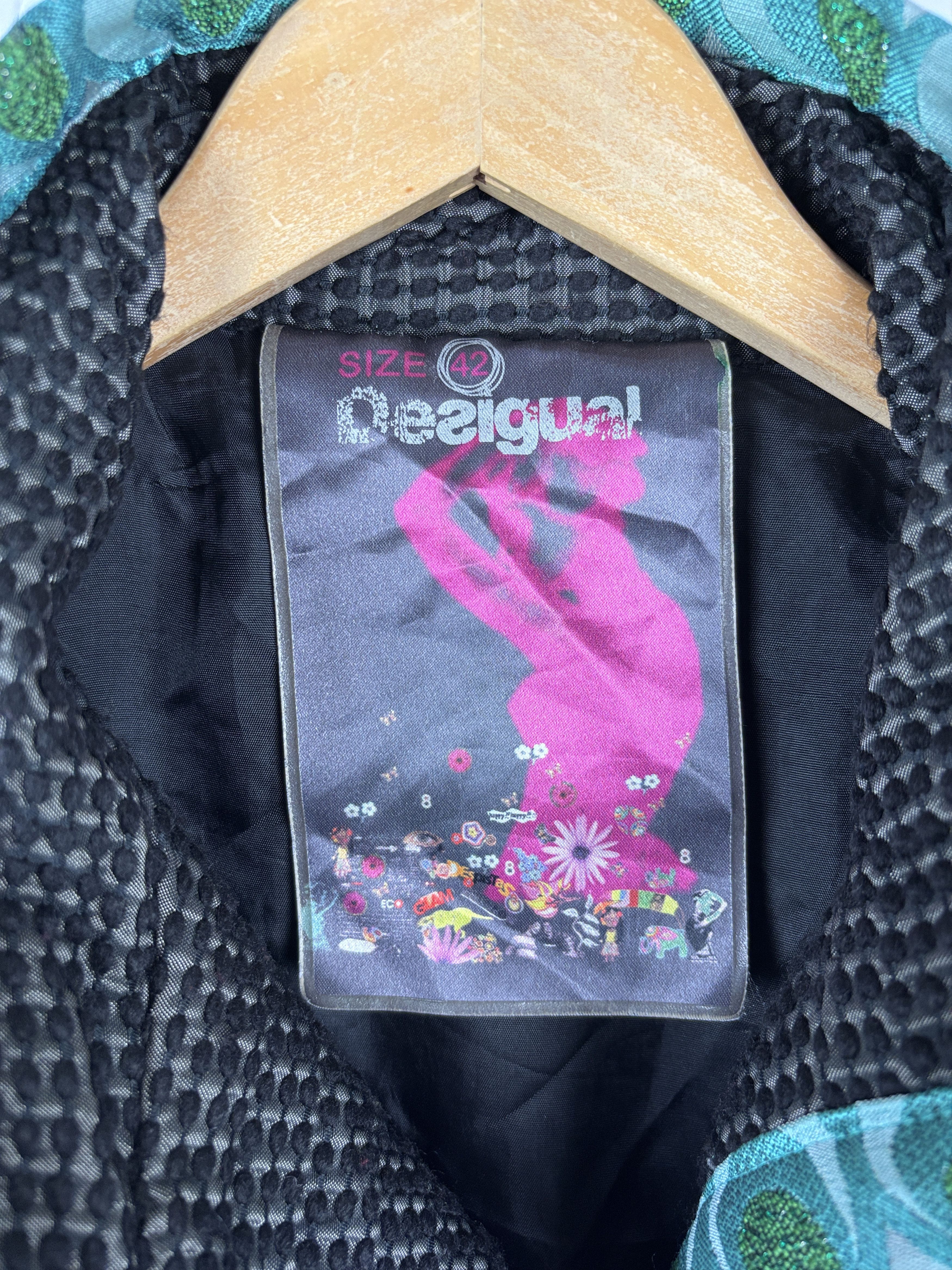 Desigual Womens Desigual Floral Multicolor Coat Size 42 Size L / US 10 / IT 46 - 9 Thumbnail