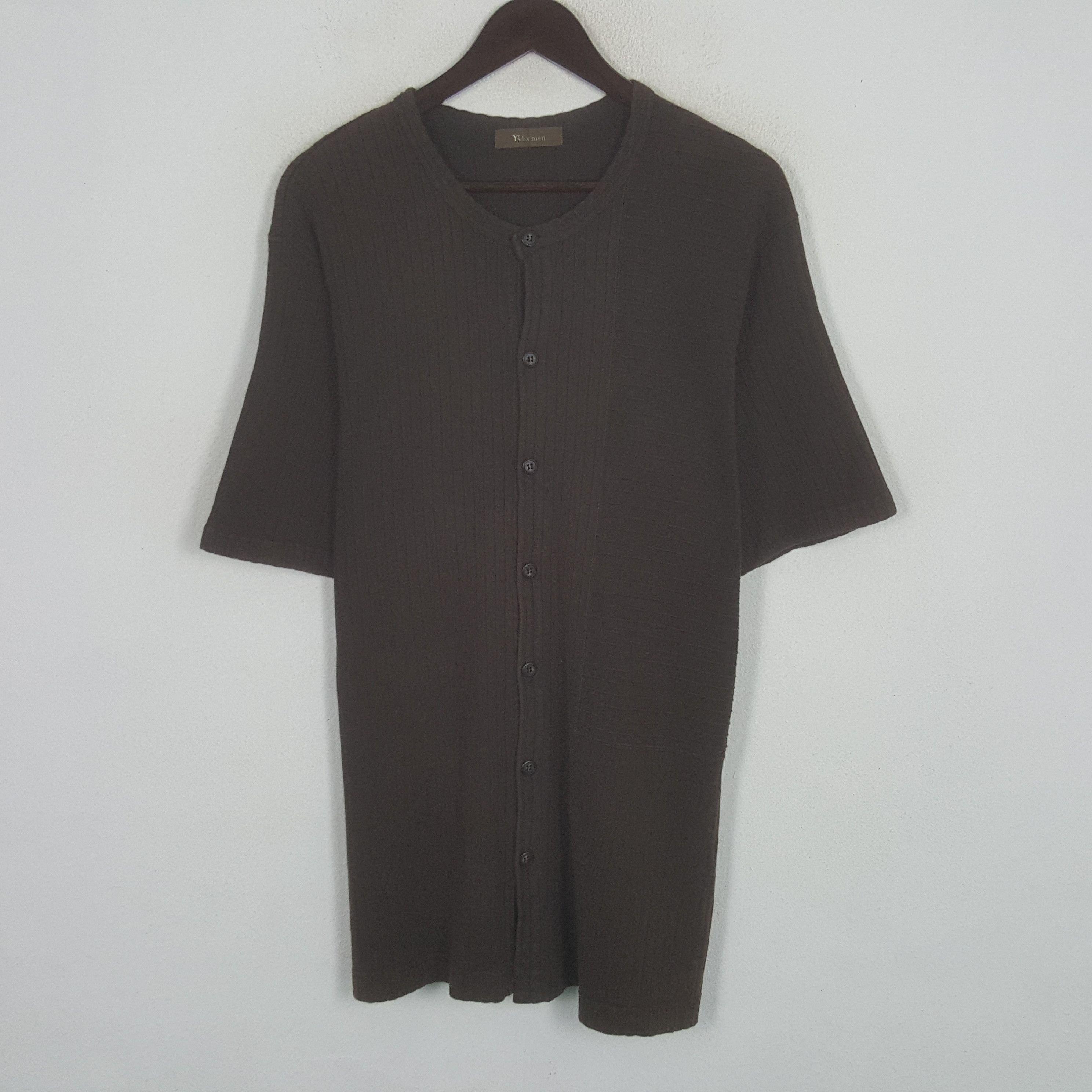 Vintage × Y's for Men × Yohji Yamamoto Vintage Y's For Men Japanese Button Up Shirt Size US XL / EU 56 / 4 - 1 Thumbnail