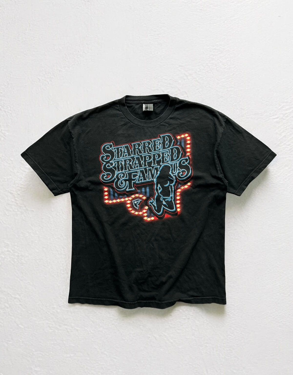 Band Tees × Hot Model Sex FAMOUS STARS & STRAPS STRIPPER GIRLS BIG TITS TEE VINTAGE Size US L / EU 52-54 / 3 - 1 Thumbnail