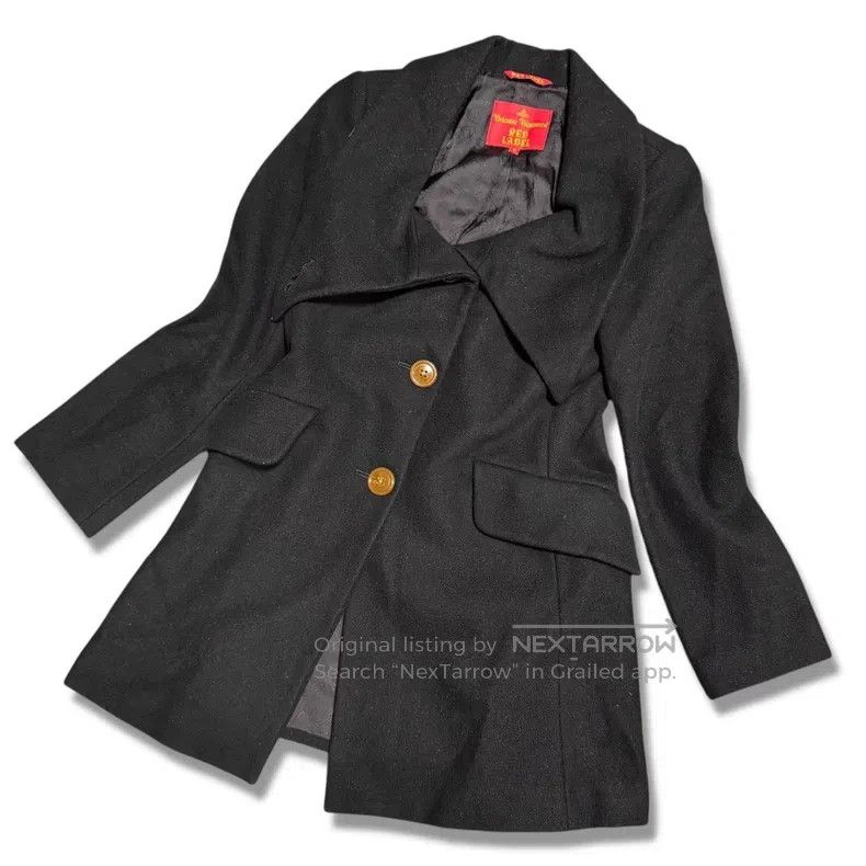 Vivienne Westwood Vivienne Westwood Black Little Witch Lapel Overcoat Size M / US 6-8 / IT 42-44 - 2 Thumbnail