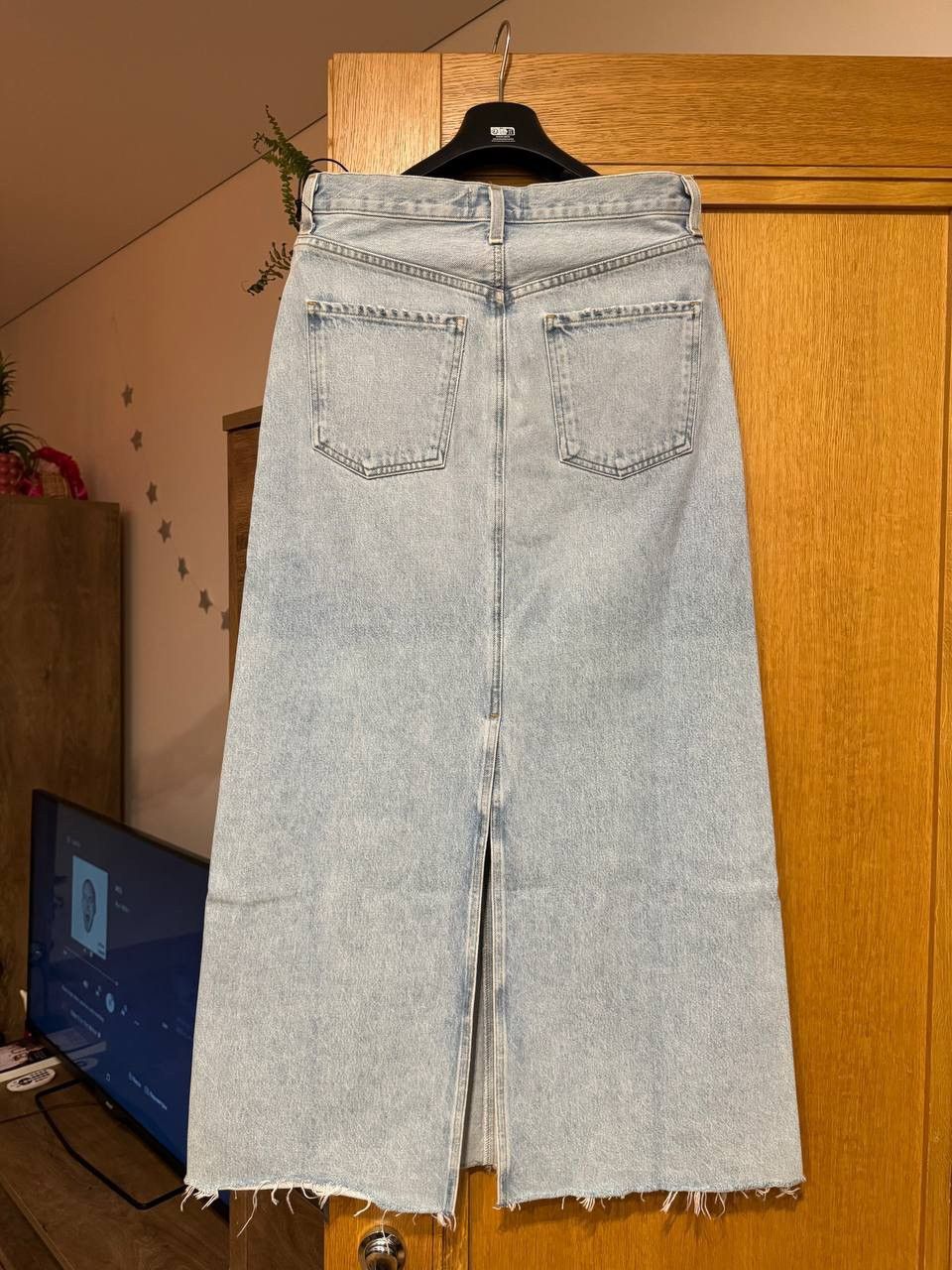 Agolde AGOLDE - DENIM MAXI SKIRT Size 26" / US 2 / IT 38 - 4 Thumbnail