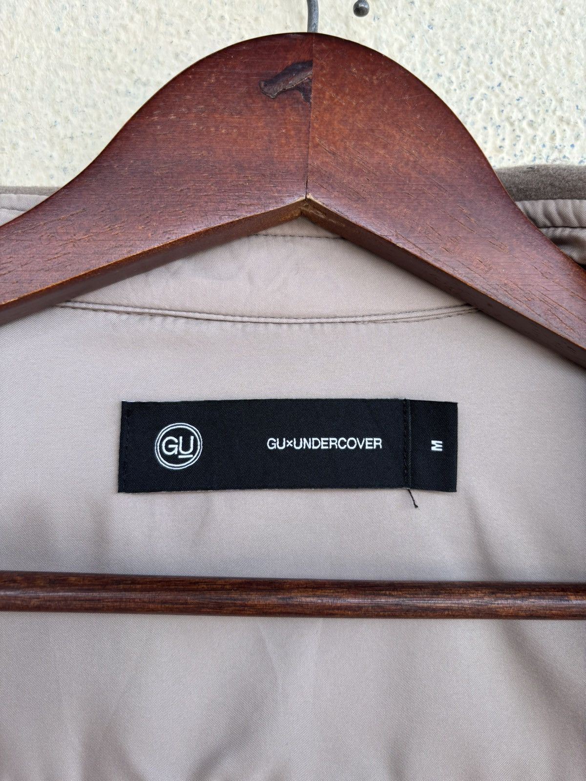 GU × Undercover Undercover Knit Melton Long Shirt Beige Long Sleeve Shirt Size M / US 6-8 / IT 42-44 - 12 Thumbnail